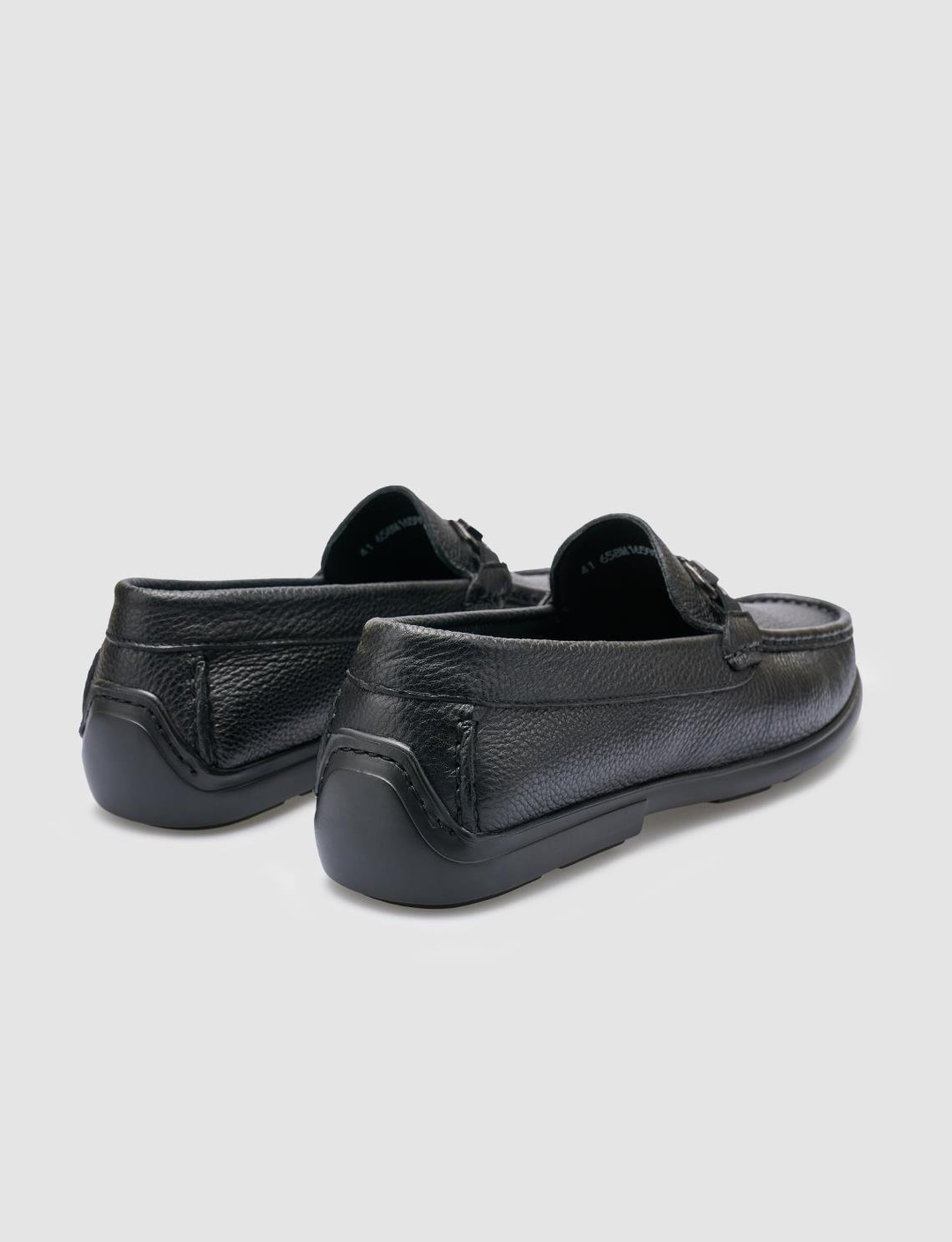 %100 Hakiki Deri Siyah Erkek Ayakkabı