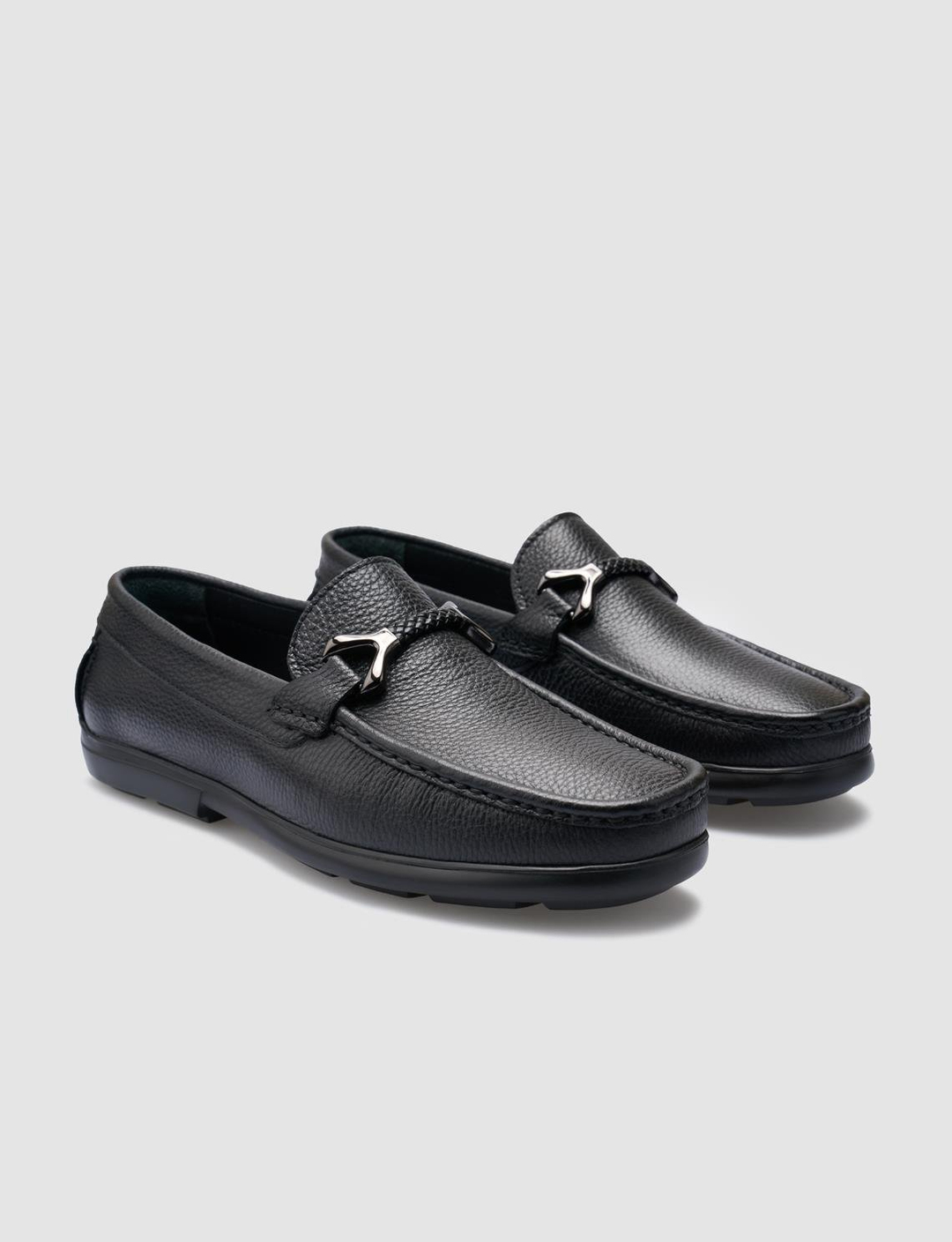 %100 Hakiki Deri Siyah Erkek Ayakkabı