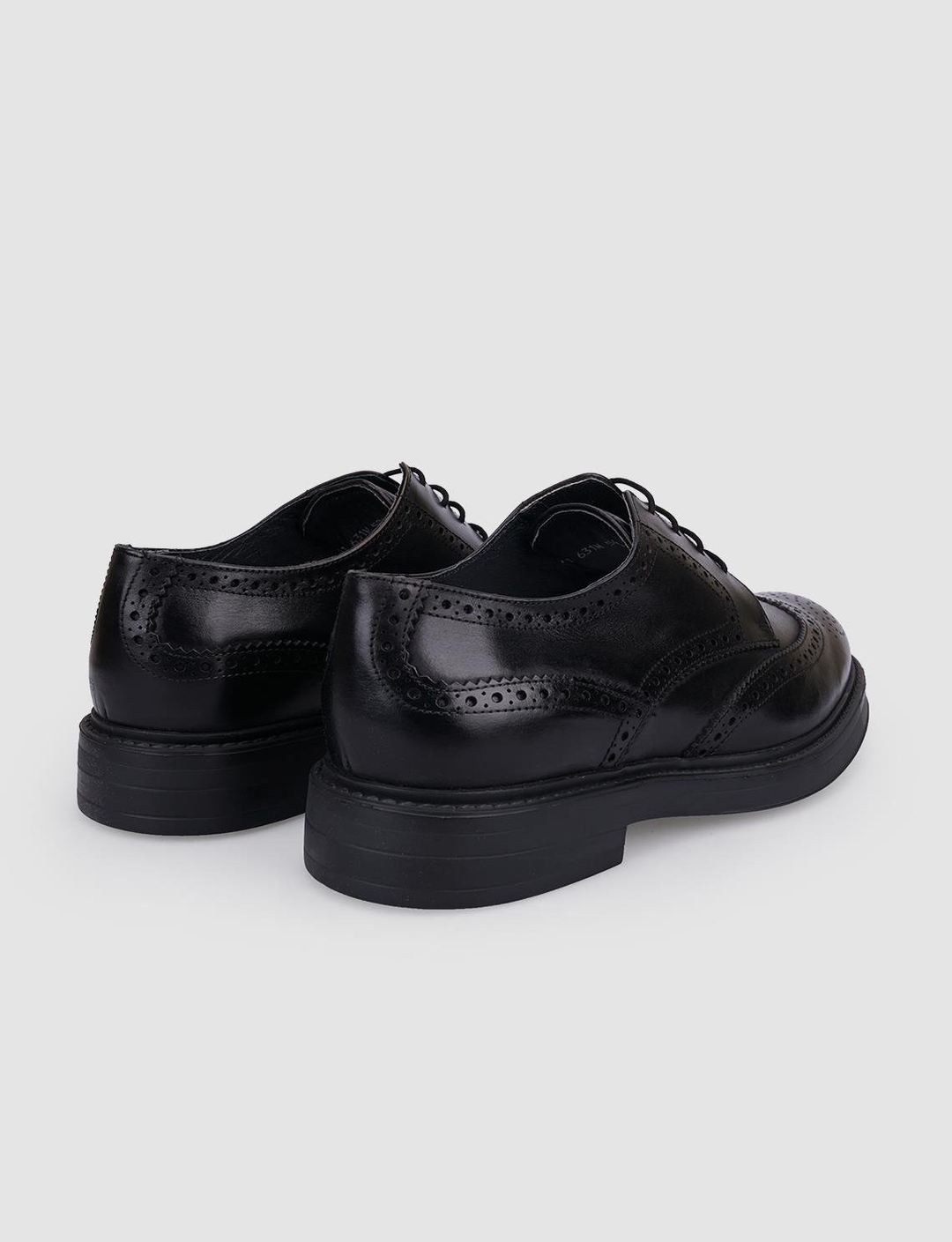 %100 Hakiki Deri Siyah Erkek Ayakkabı