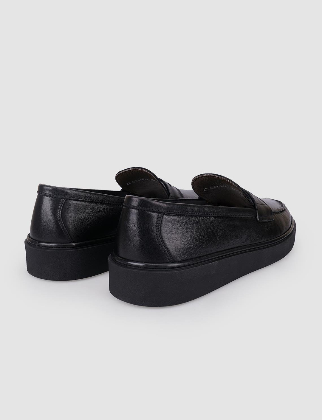 %100 Hakiki Deri Siyah Erkek Ayakkabı