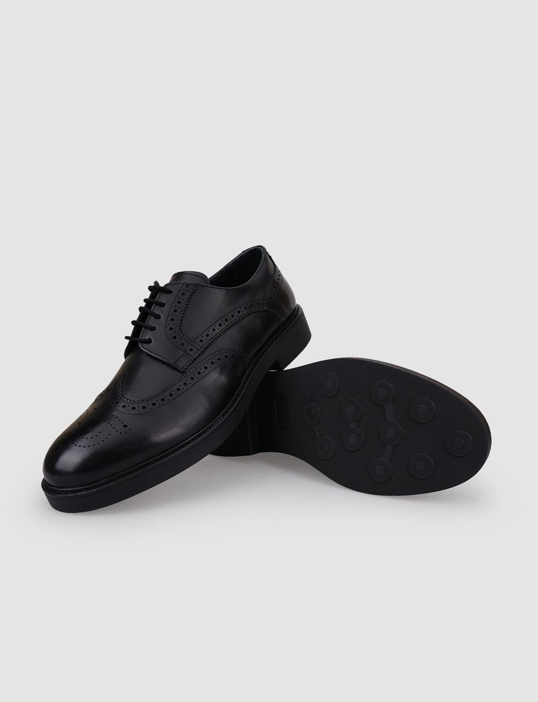 %100 Hakiki Deri Siyah Erkek Ayakkabı