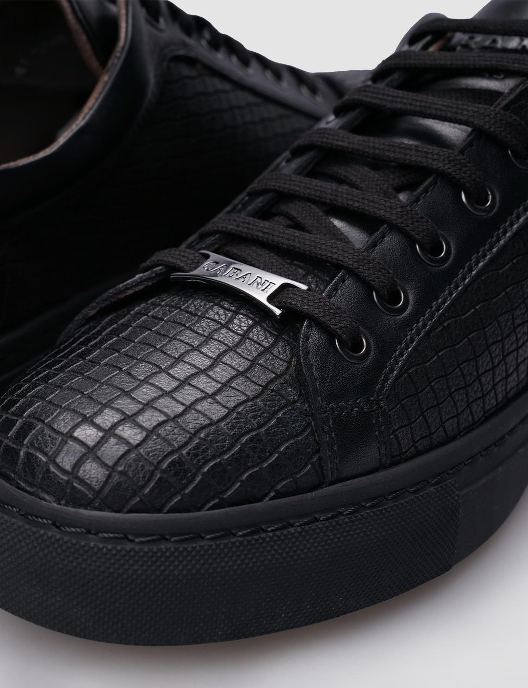 %100 Hakiki Deri Siyah Erkek Ayakkabı