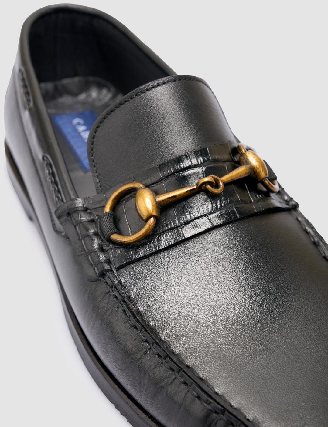 %100 Hakiki Deri Siyah Erkek Ayakkabı