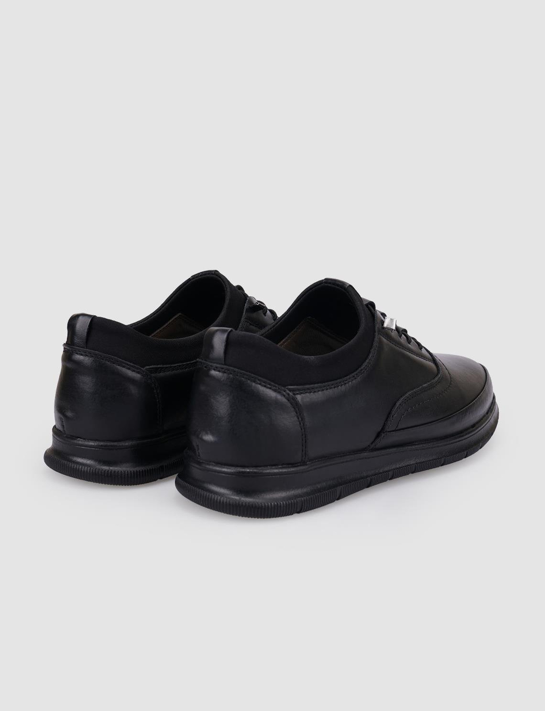 %100 Hakiki Deri Siyah Erkek Ayakkabı