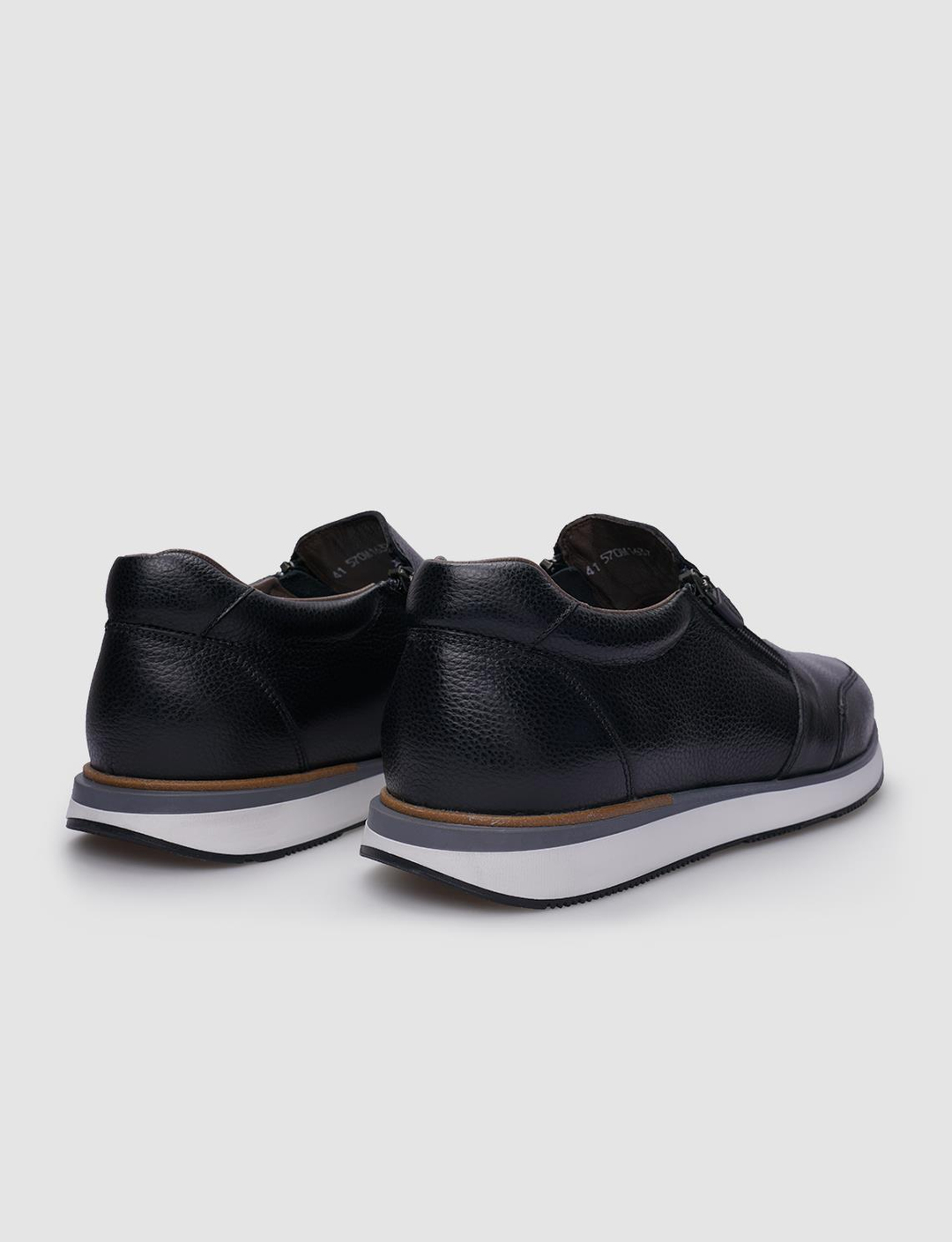 %100 Hakiki Deri Siyah Erkek Ayakkabı