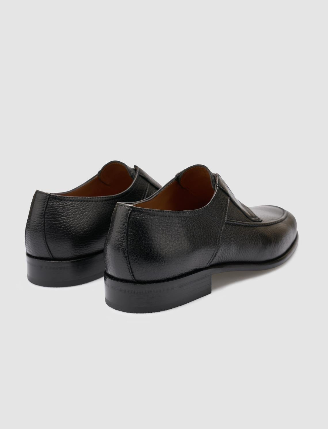 %100 Hakiki Deri Siyah Erkek Ayakkabı