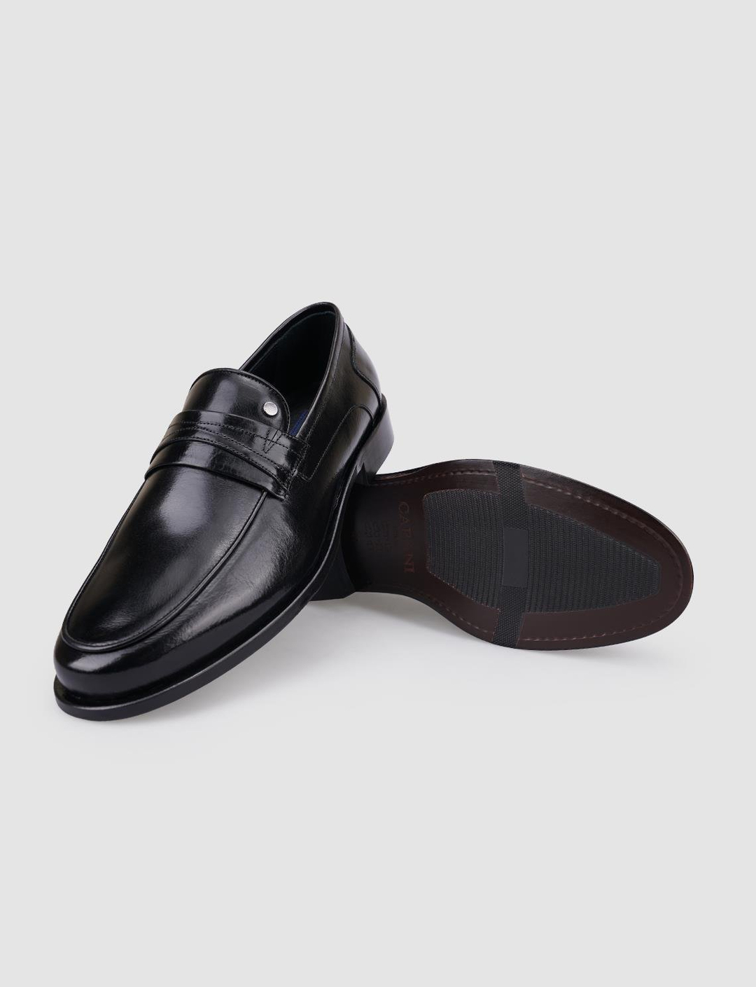 %100 Hakiki Deri Siyah Erkek Ayakkabı