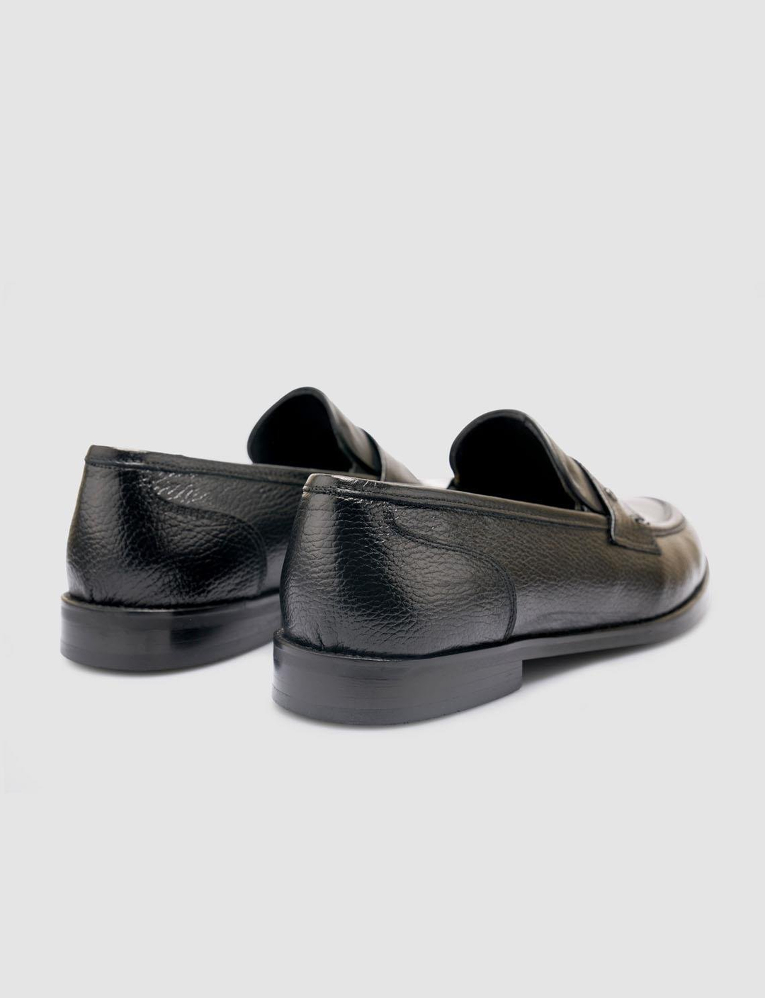 %100 Hakiki Deri Siyah Erkek Ayakkabı