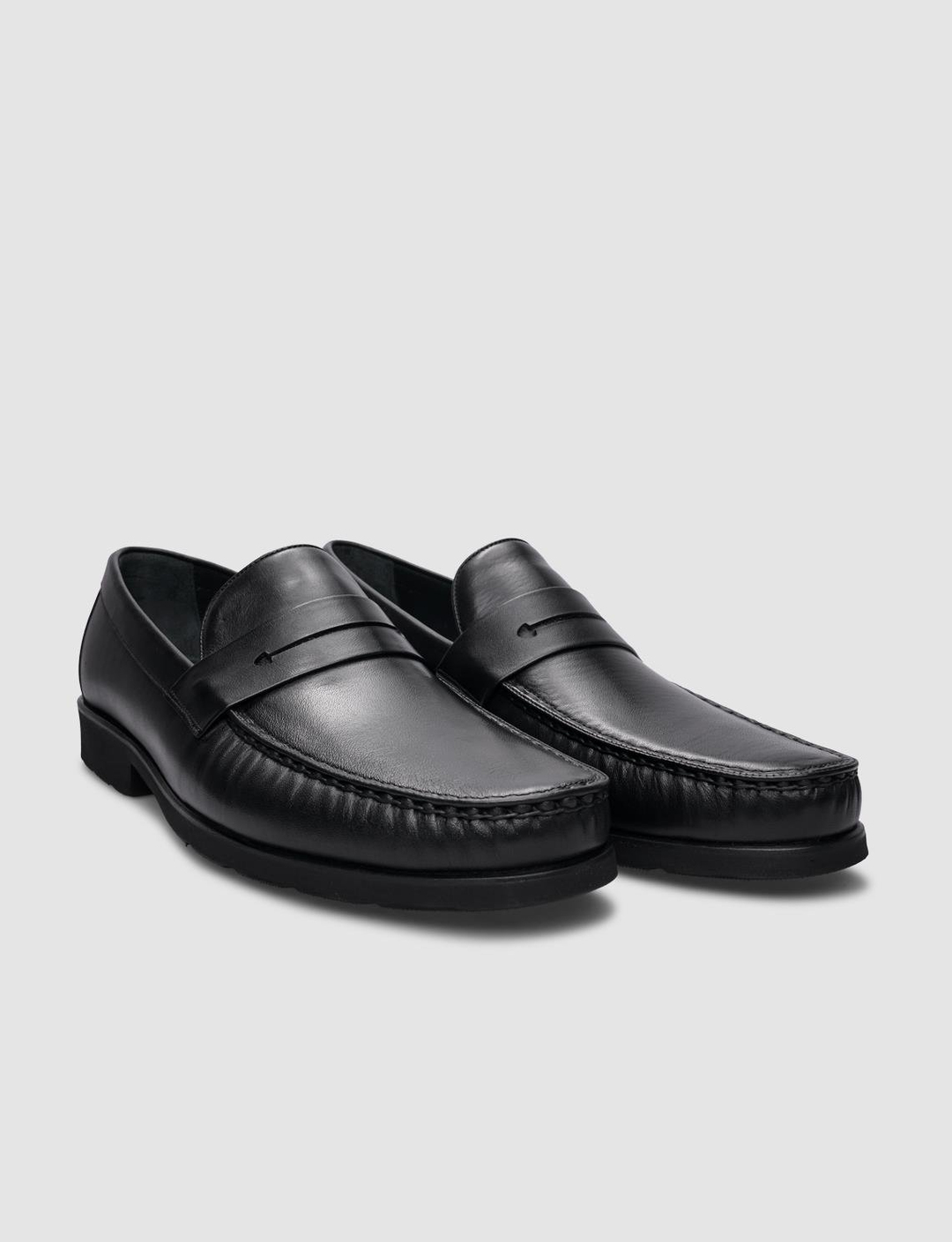 %100 Hakiki Deri Siyah Erkek Ayakkabı