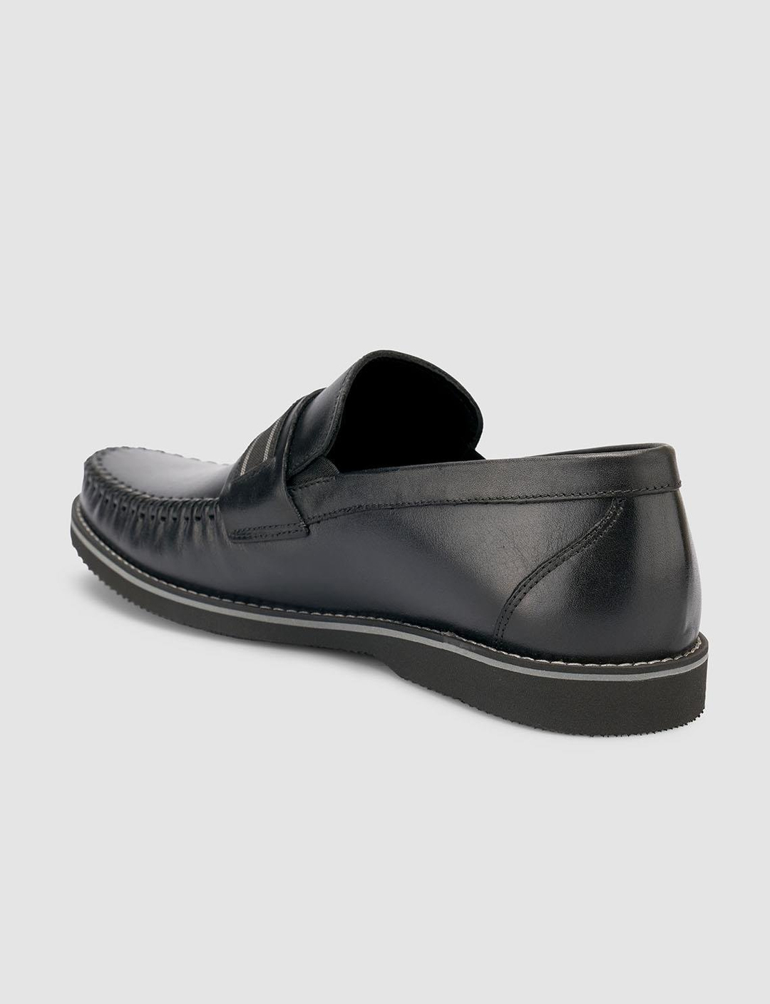 %100 Hakiki Deri Siyah Erkek Ayakkabı