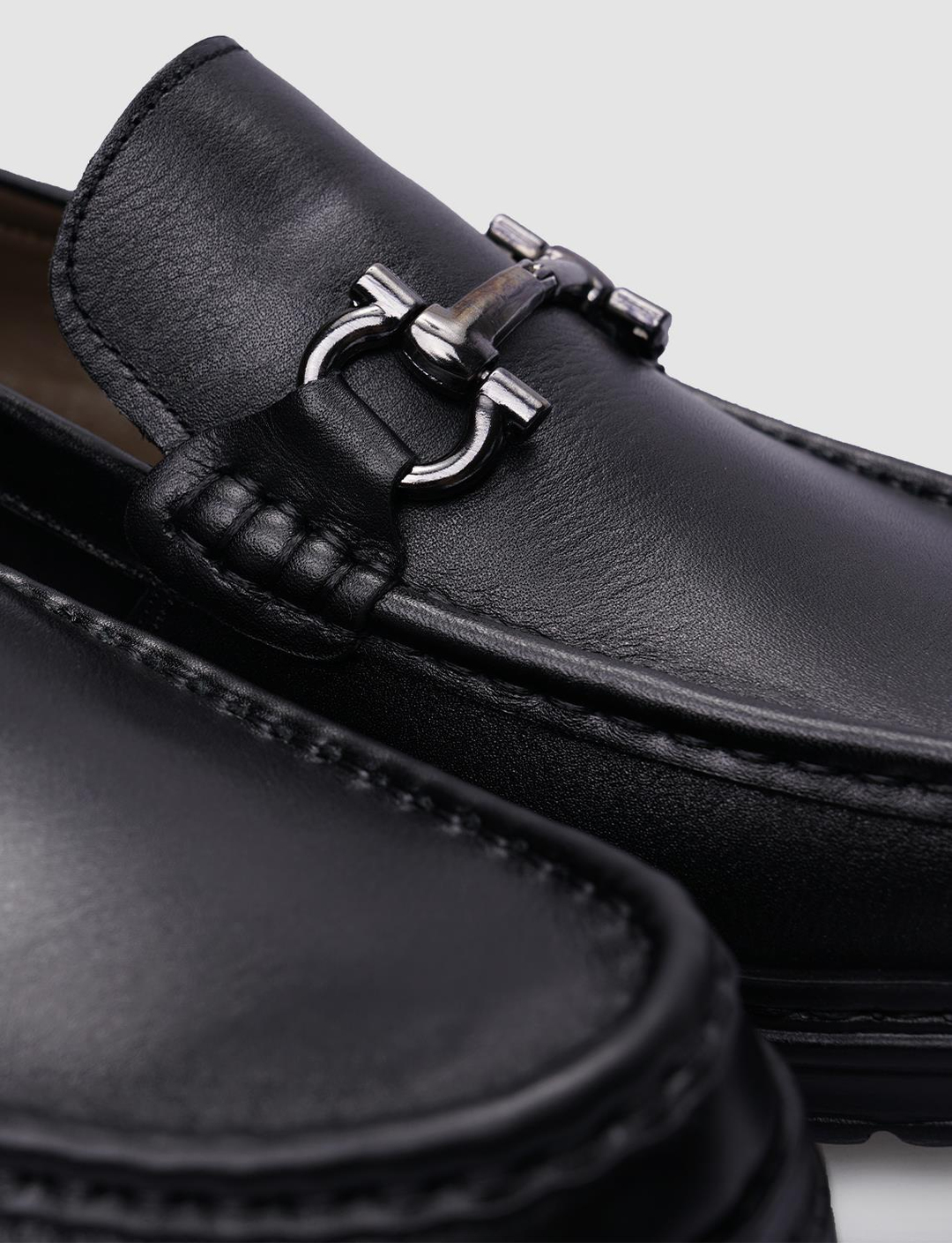 %100 Hakiki Deri Siyah Erkek Ayakkabı