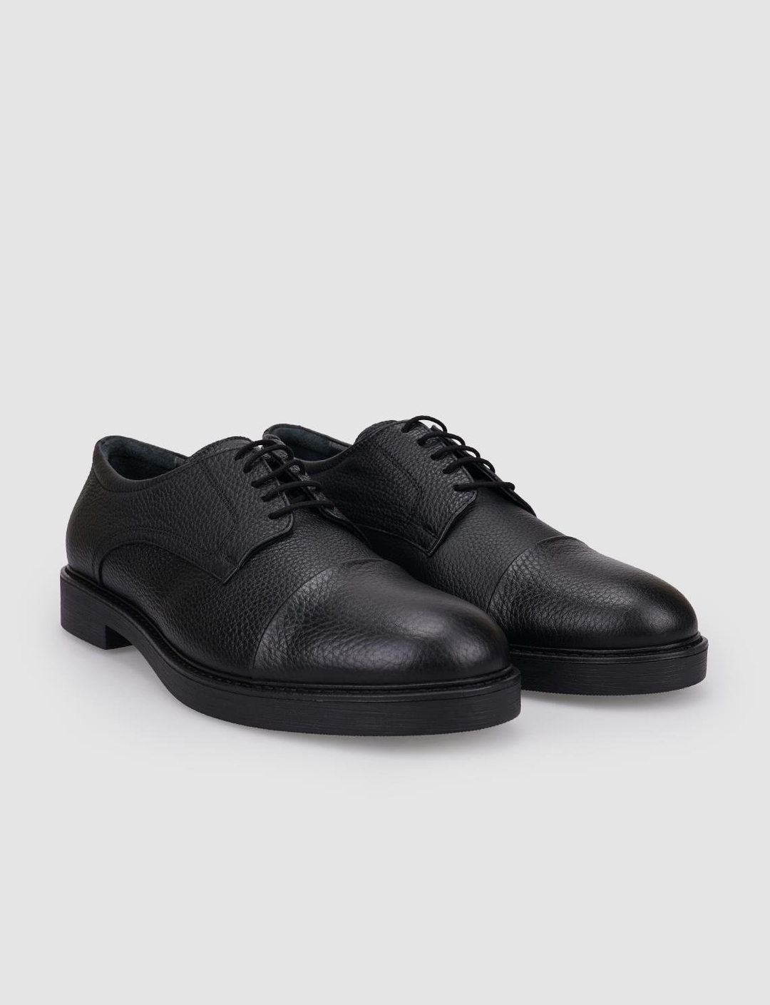 %100 Hakiki Deri Siyah Erkek Ayakkabı