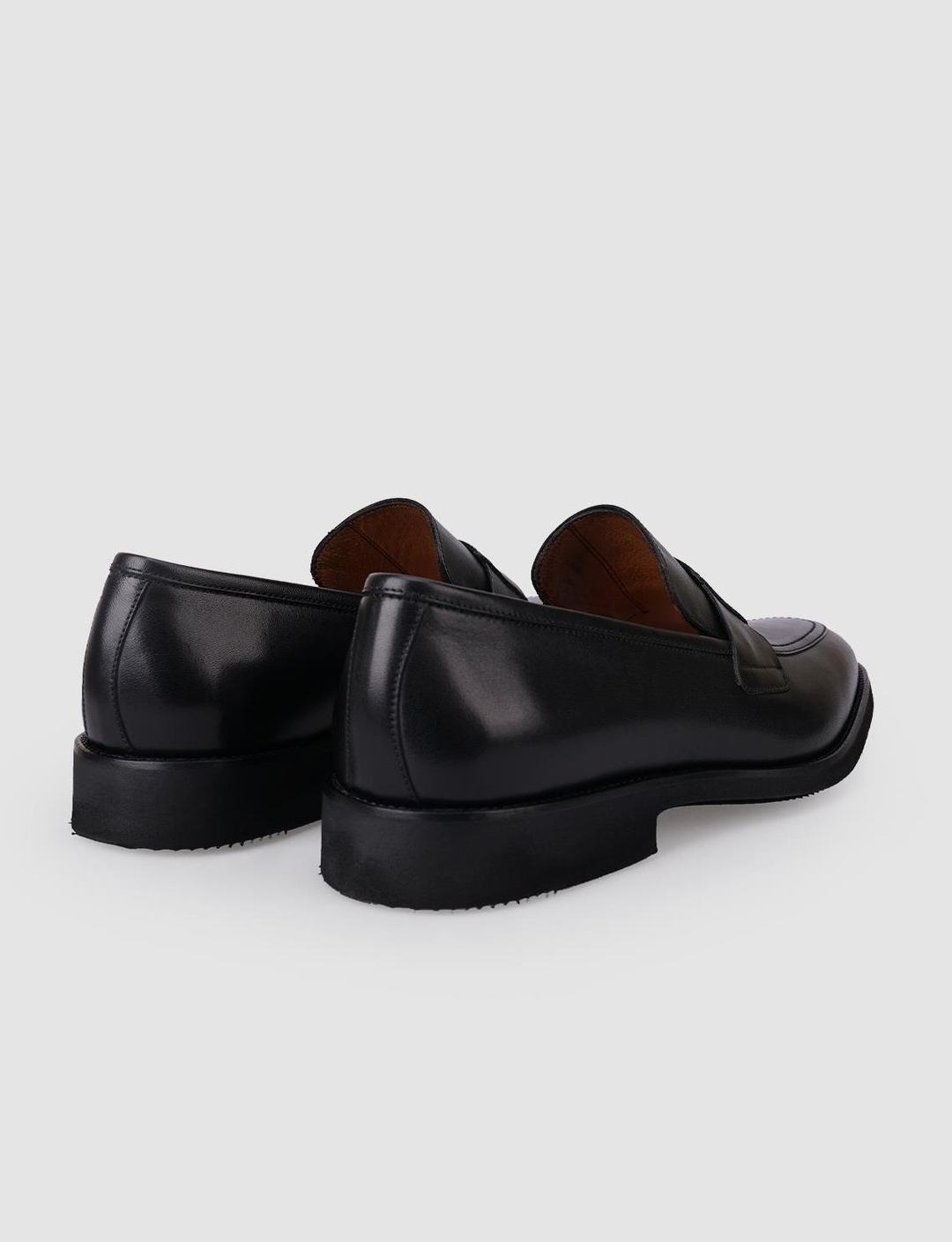 %100 Hakiki Deri Siyah Erkek Ayakkabı