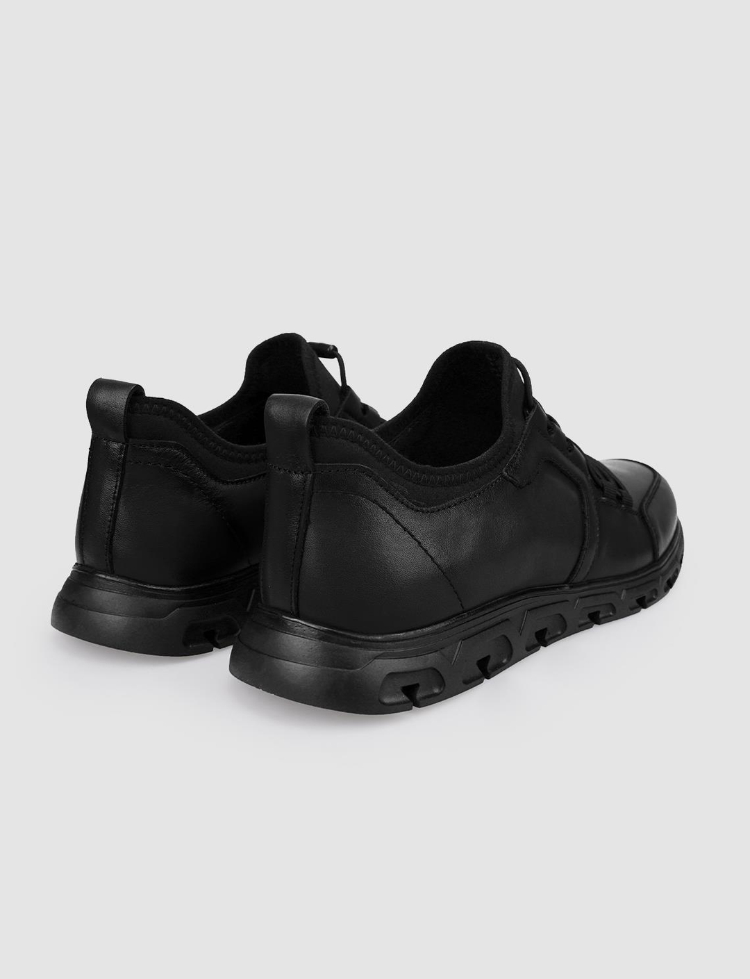 %100 Hakiki Deri Siyah Erkek Ayakkabı