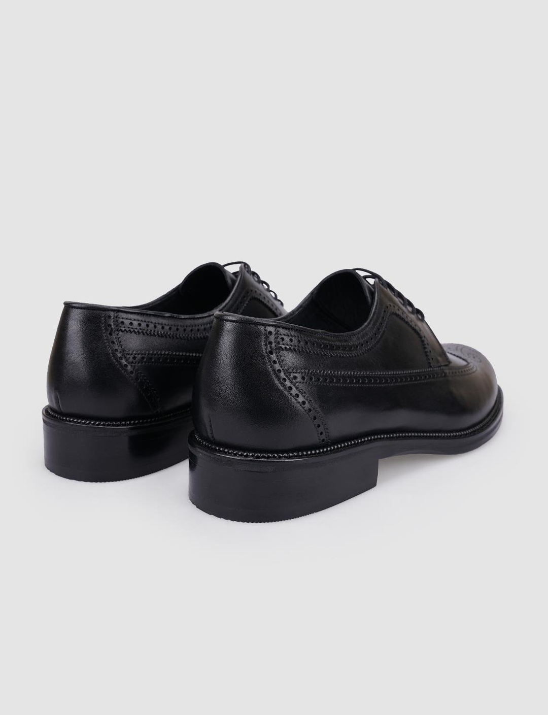 %100 Hakiki Deri Siyah Erkek Ayakkabı