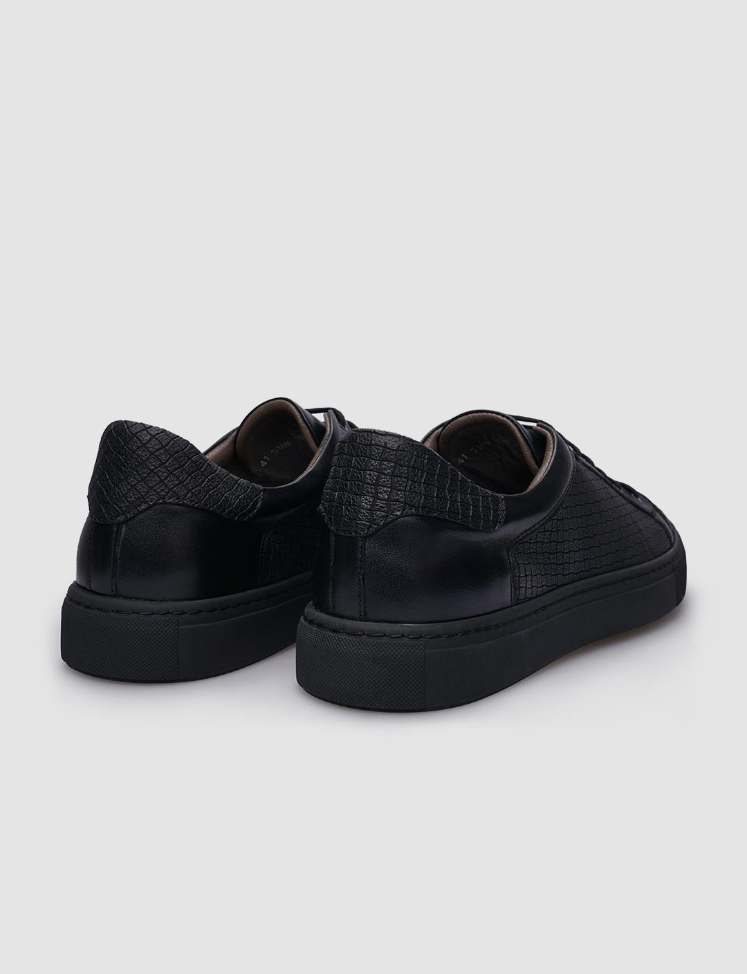 %100 Hakiki Deri Siyah Erkek Ayakkabı