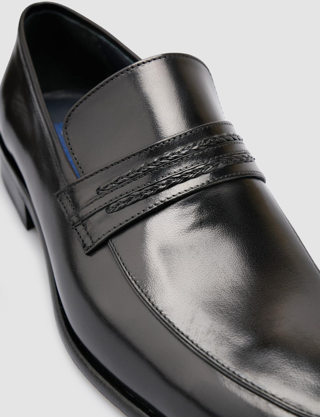 %100 Hakiki Deri Siyah Erkek Ayakkabı