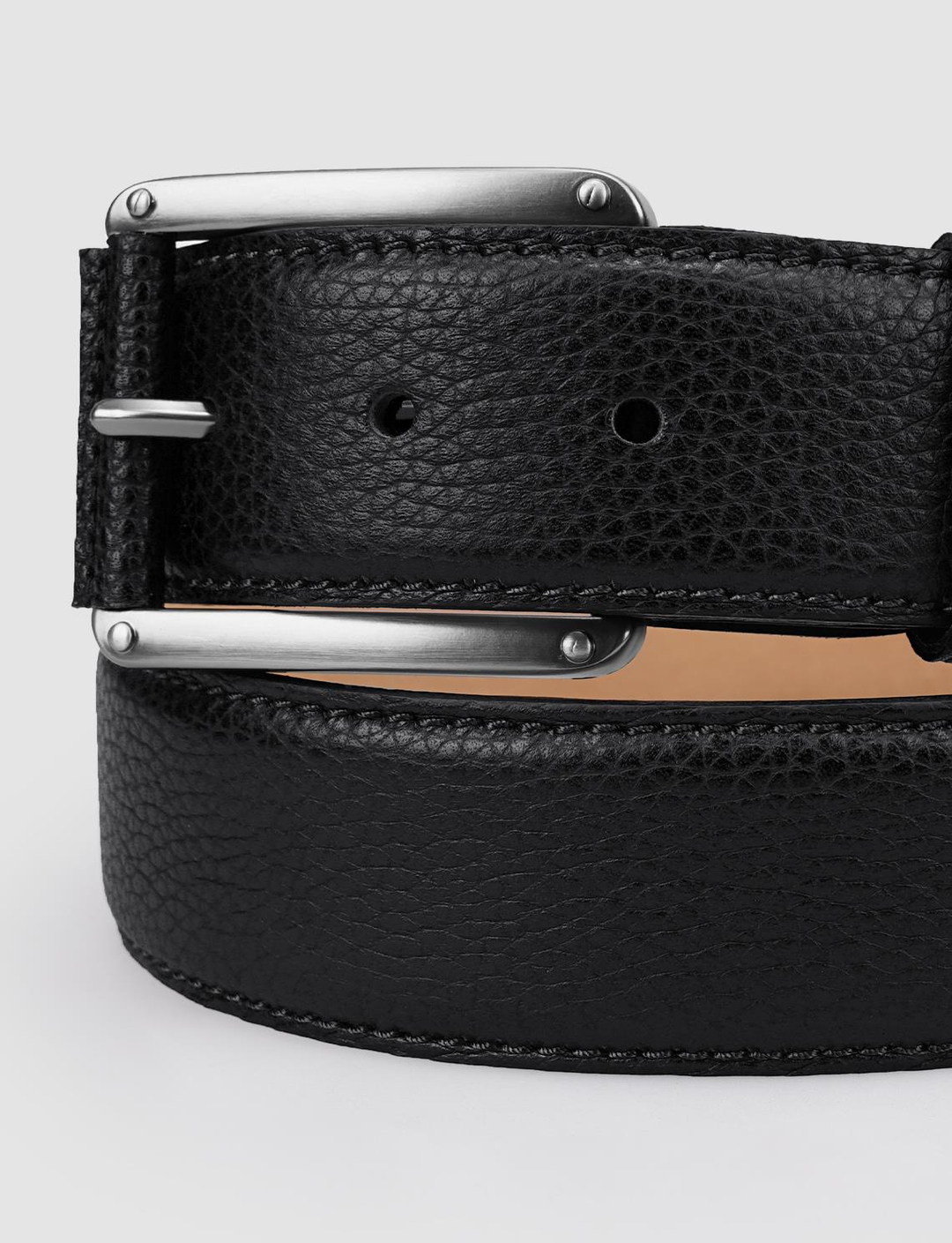 %100 Hakiki Deri Siyah Erkek Kemer