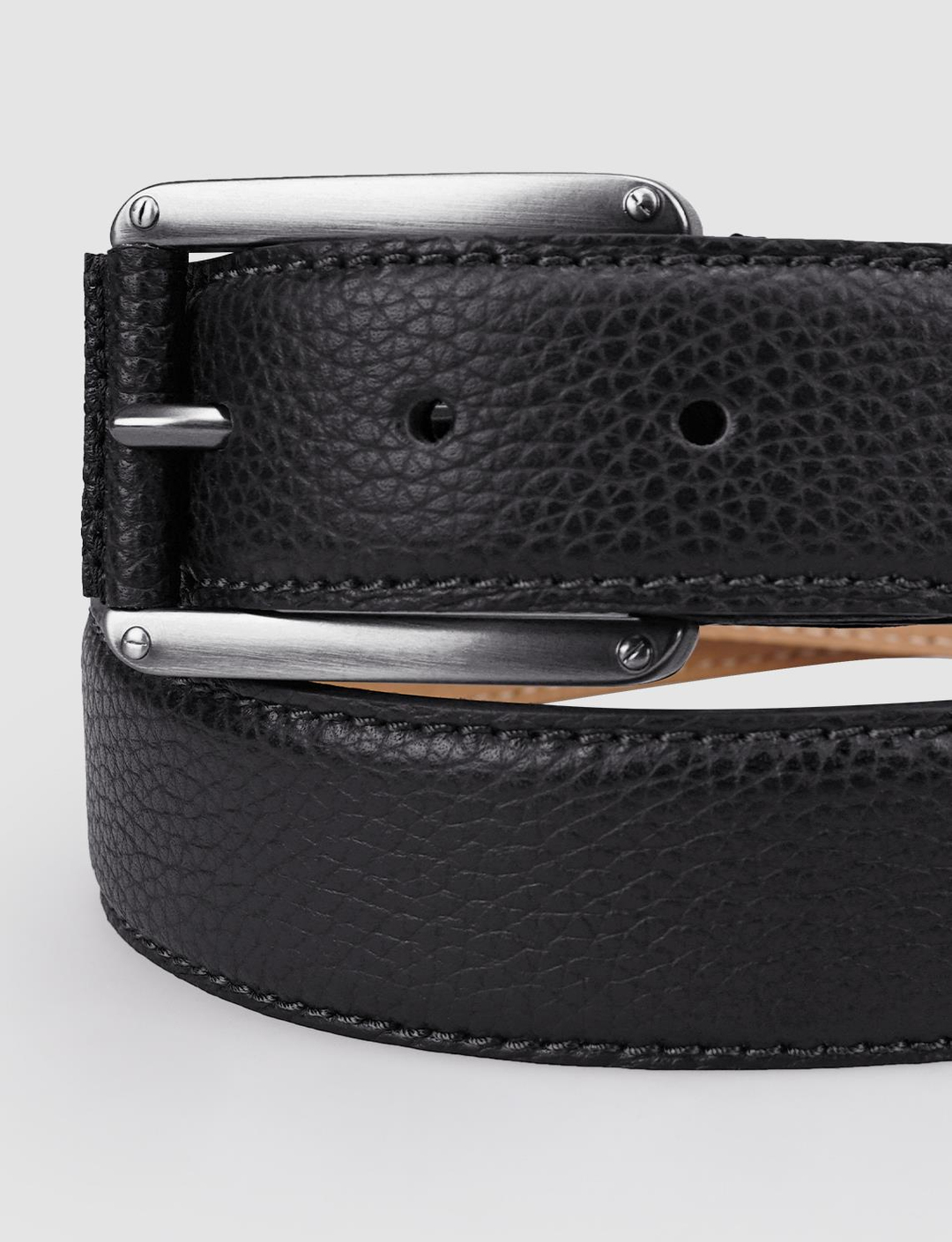 %100 Hakiki Deri Siyah Erkek Kemer