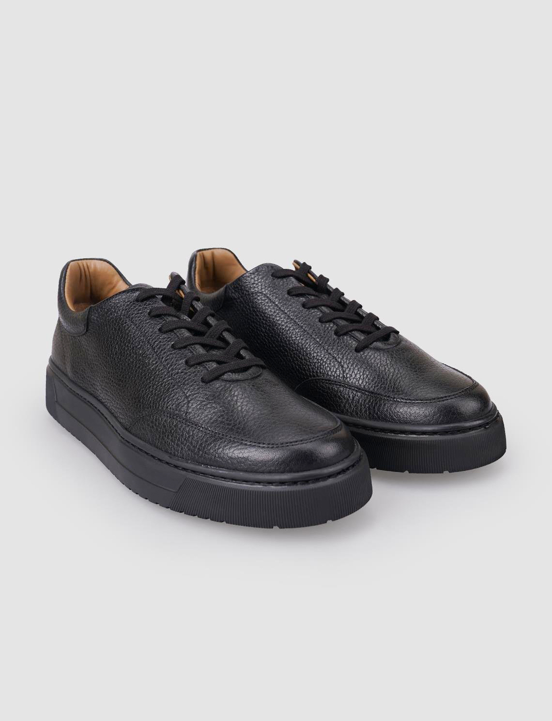 %100 Hakiki Deri Siyah Erkek Ayakkabı