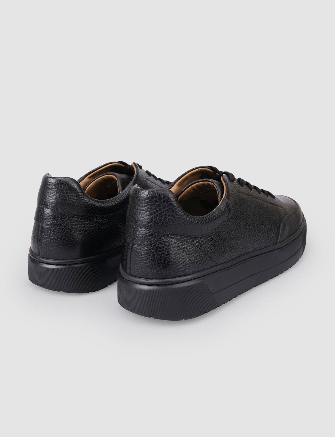 %100 Hakiki Deri Siyah Erkek Ayakkabı