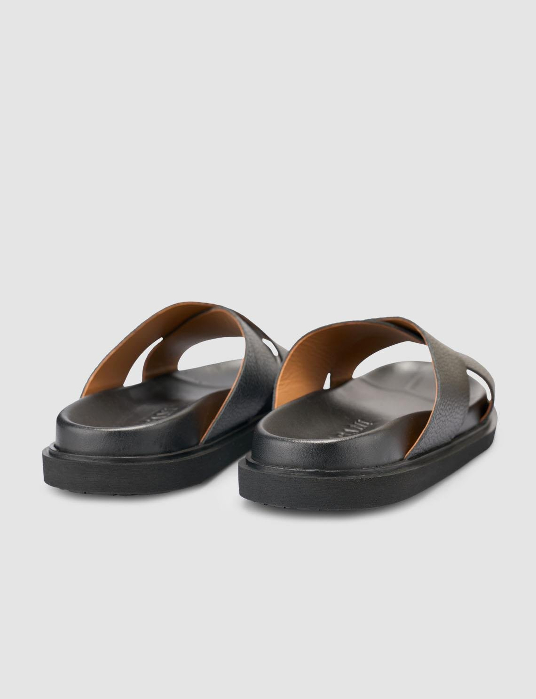 %100 Hakiki Deri Siyah Erkek Terlik