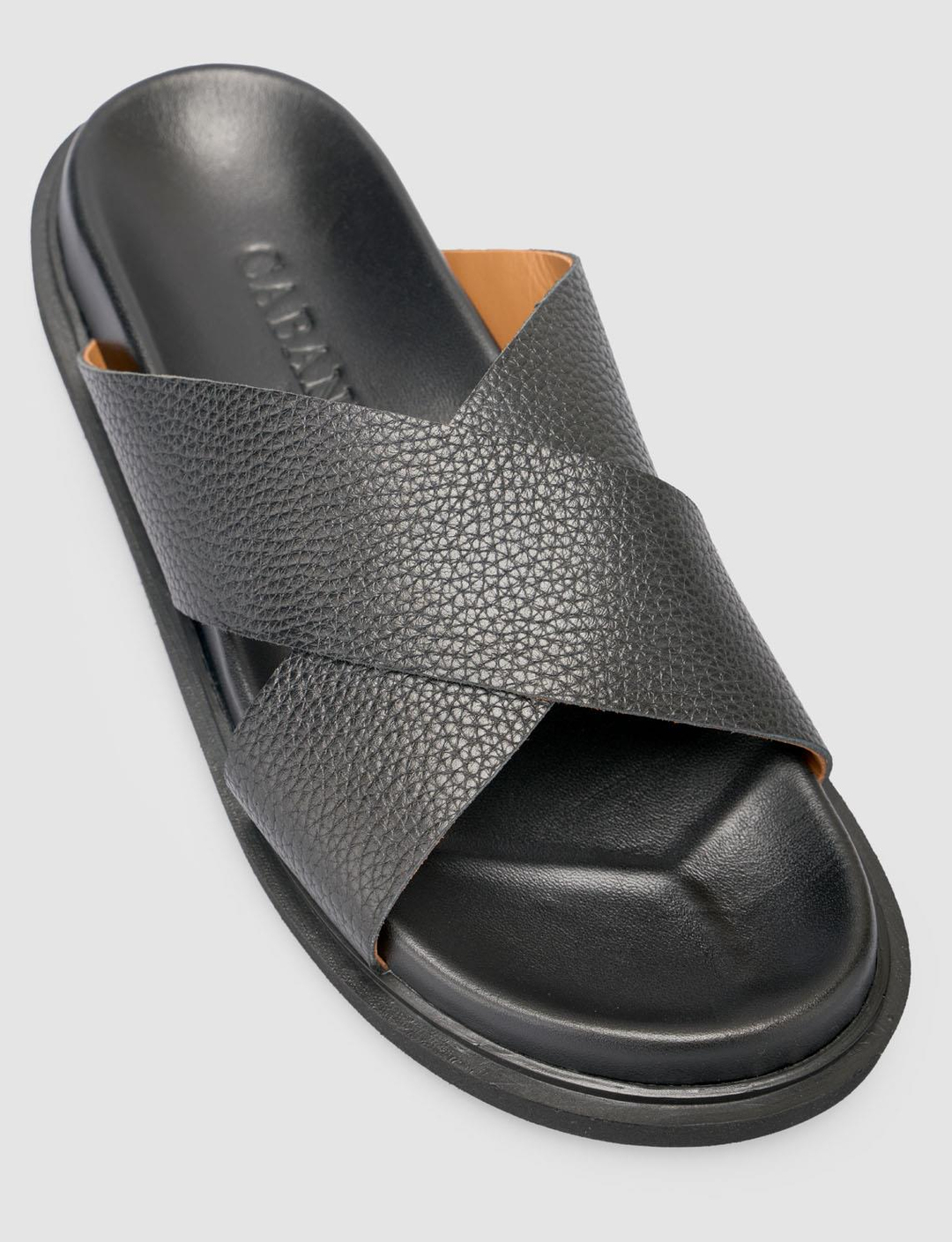 %100 Hakiki Deri Siyah Erkek Terlik