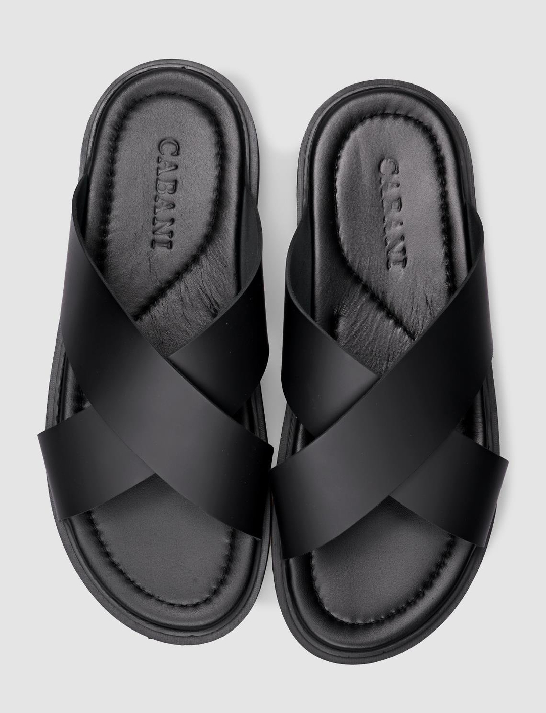 %100 Hakiki Deri Siyah Erkek Terlik