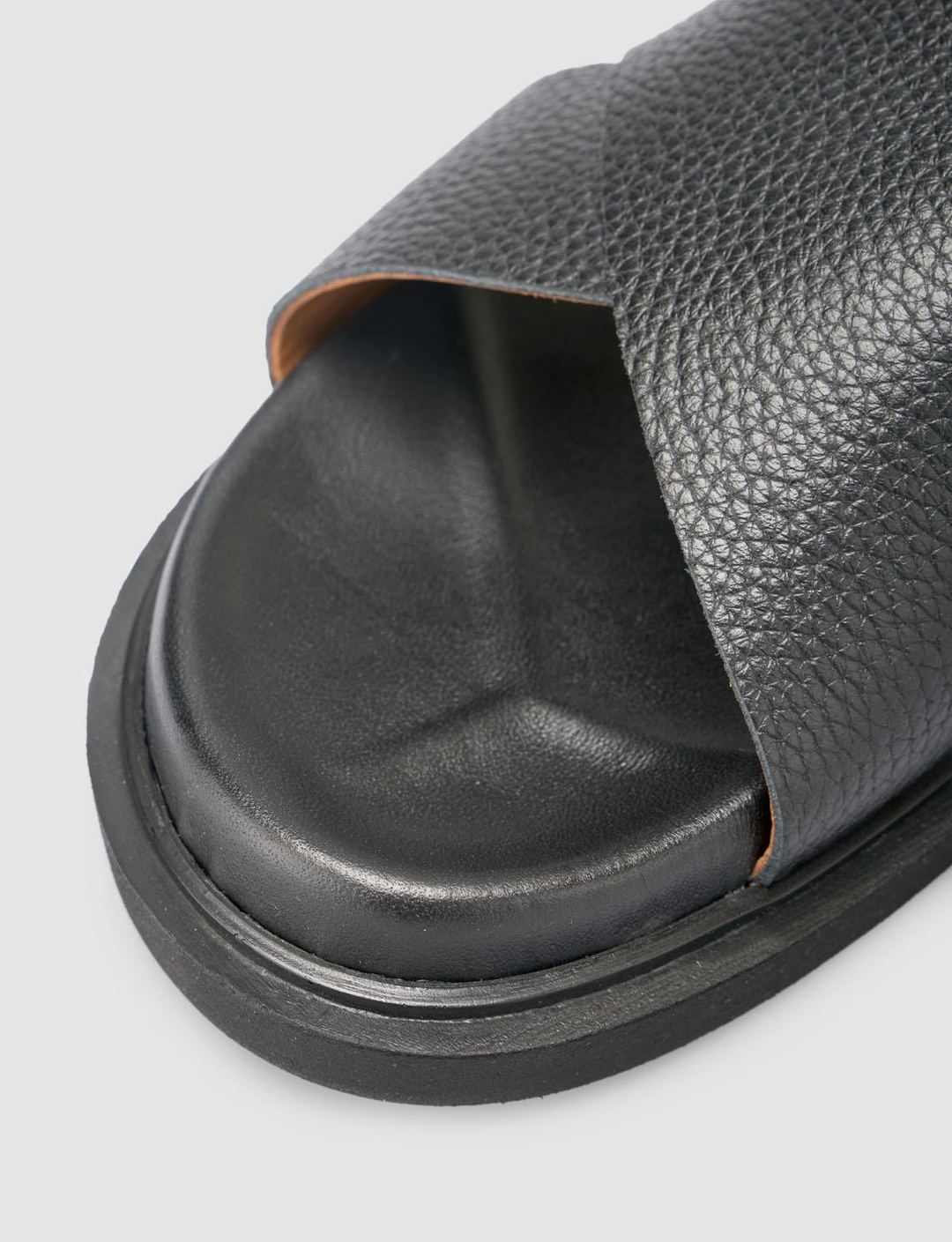 %100 Hakiki Deri Siyah Erkek Terlik