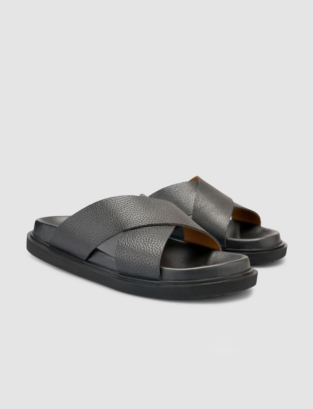 %100 Hakiki Deri Siyah Erkek Terlik