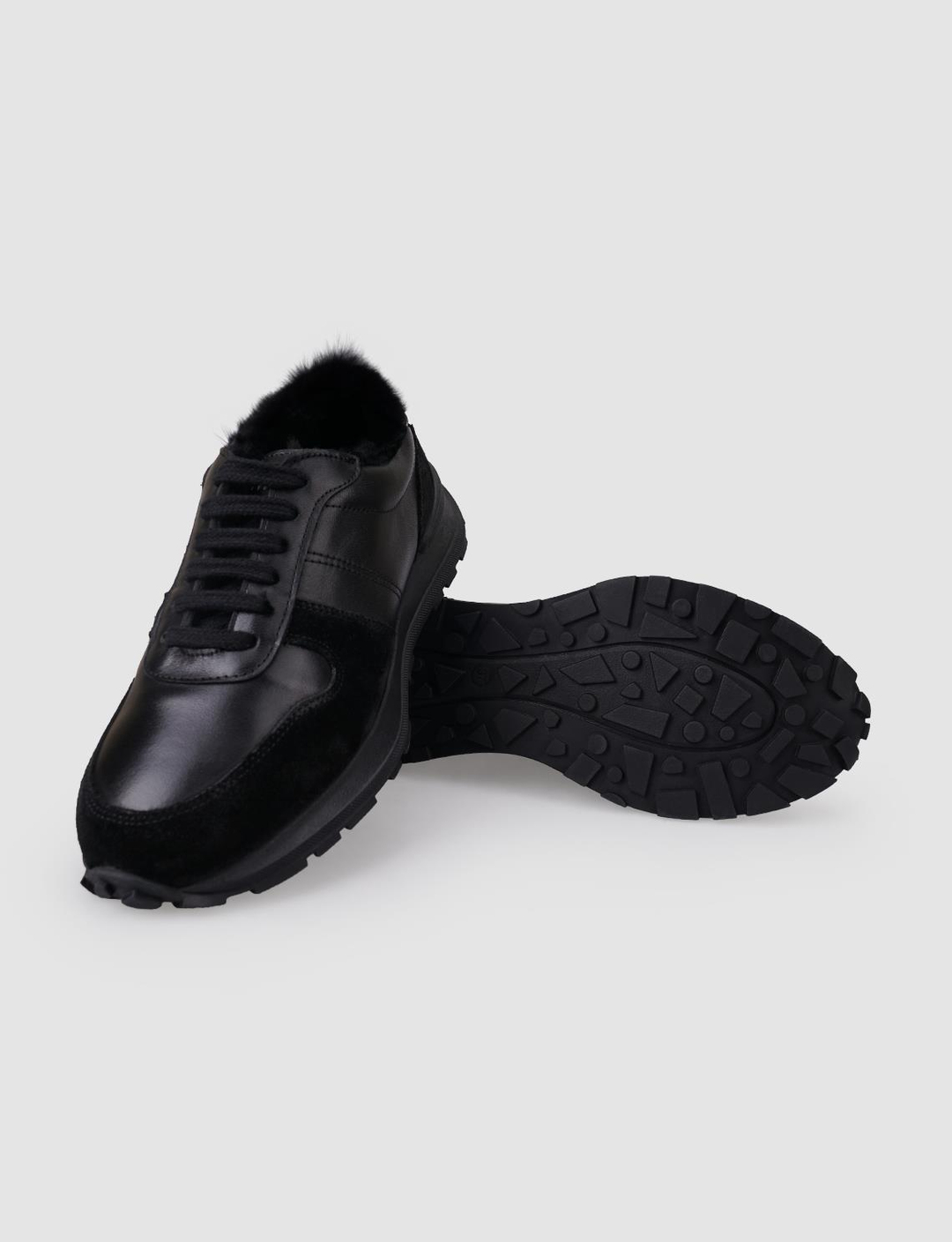 %100 Hakiki Deri Siyah Kadın Ayakkabı