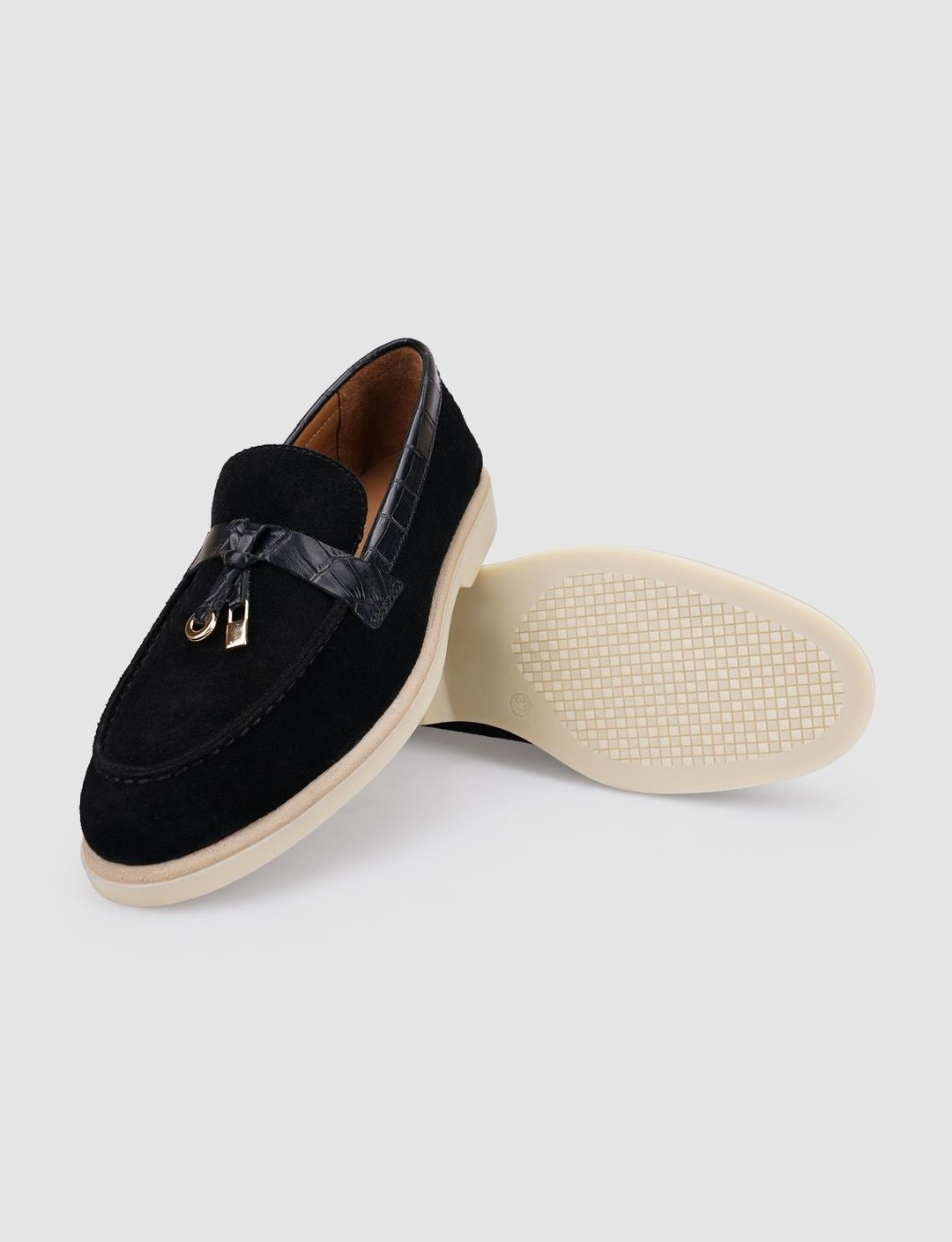 %100 Hakiki Deri Siyah Kadın Ayakkabı