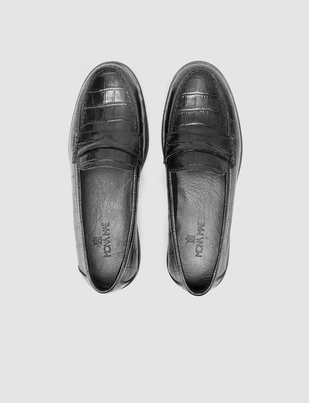 %100 Hakiki Deri Siyah Kadın Ayakkabı