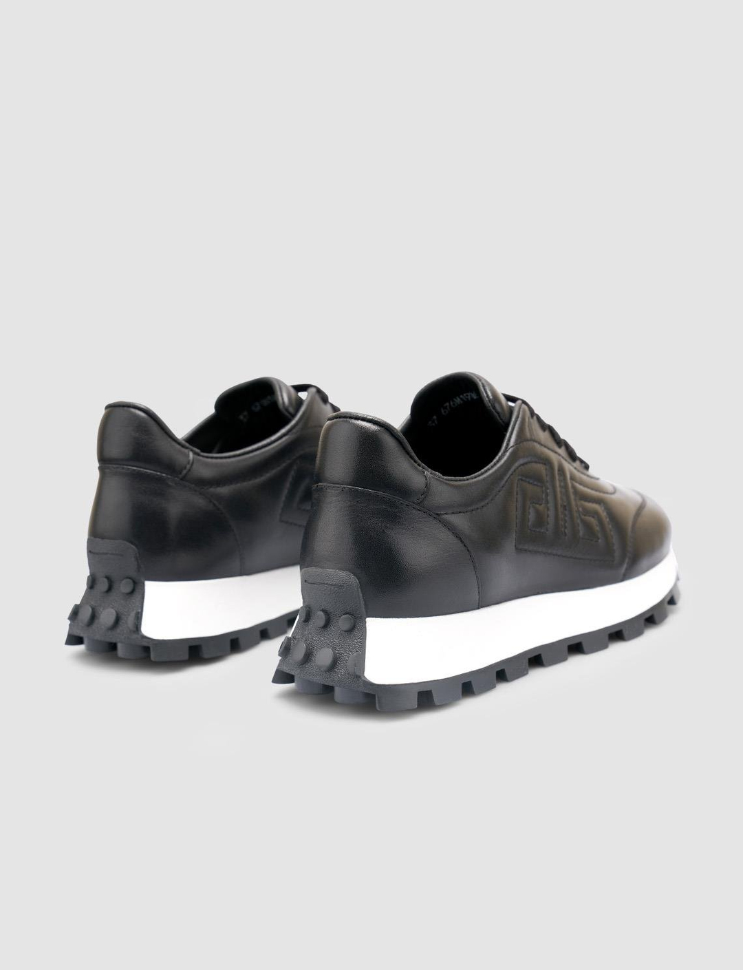 %100 Hakiki Deri Siyah Kadın Ayakkabı