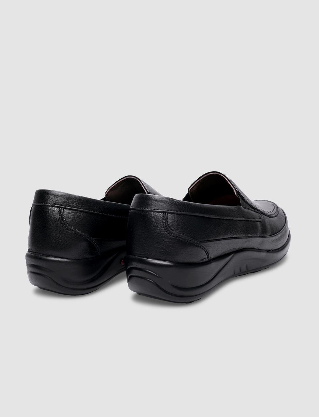 %100 Hakiki Deri Siyah Kadın Ayakkabı