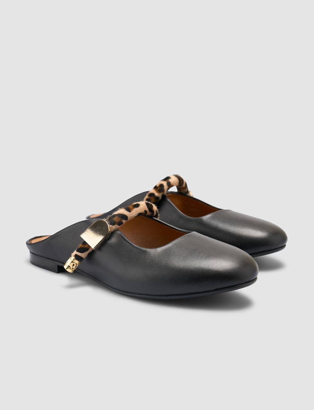 %100 Hakiki Deri Siyah Kadın Ayakkabı