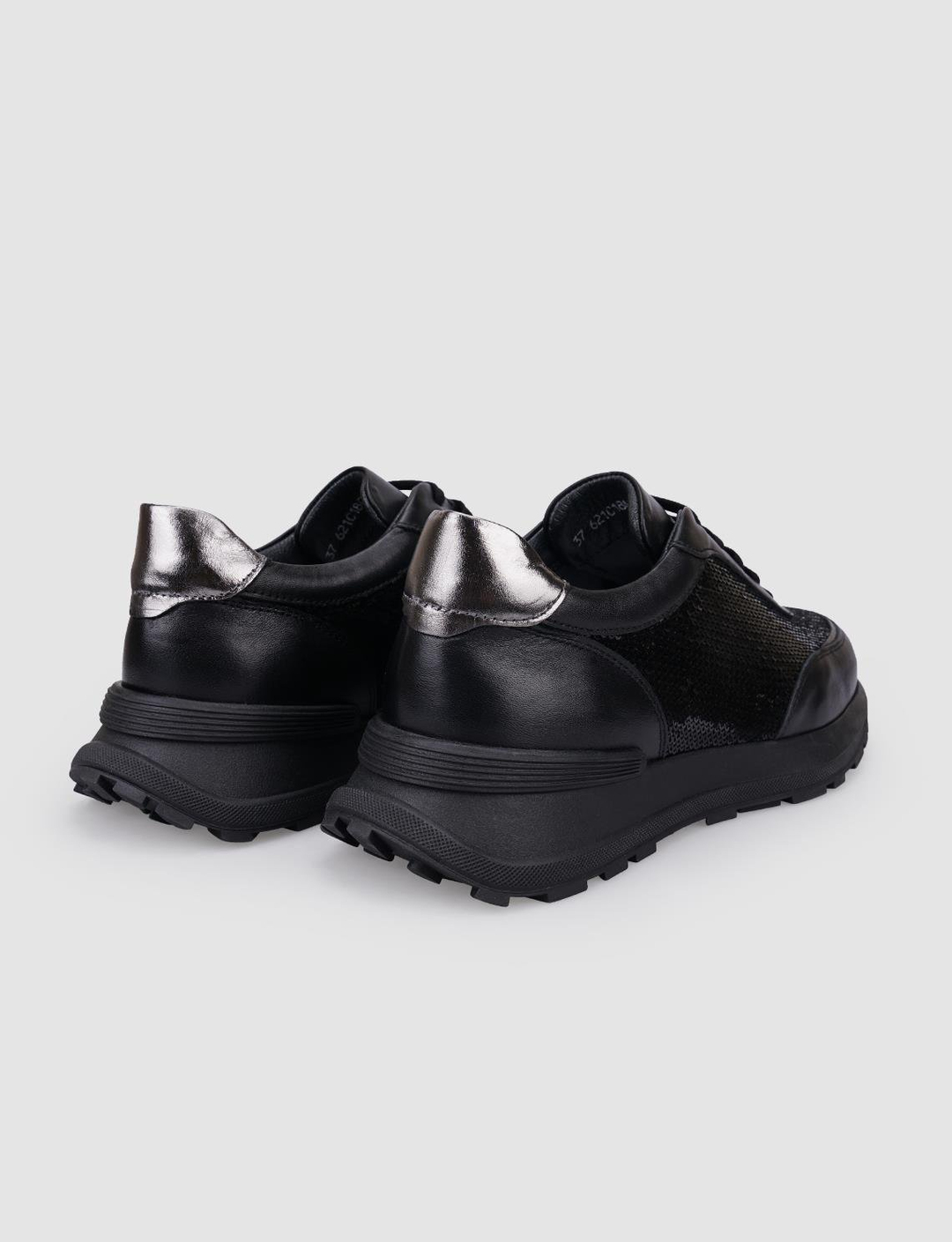 %100 Hakiki Deri Siyah Kadın Ayakkabı