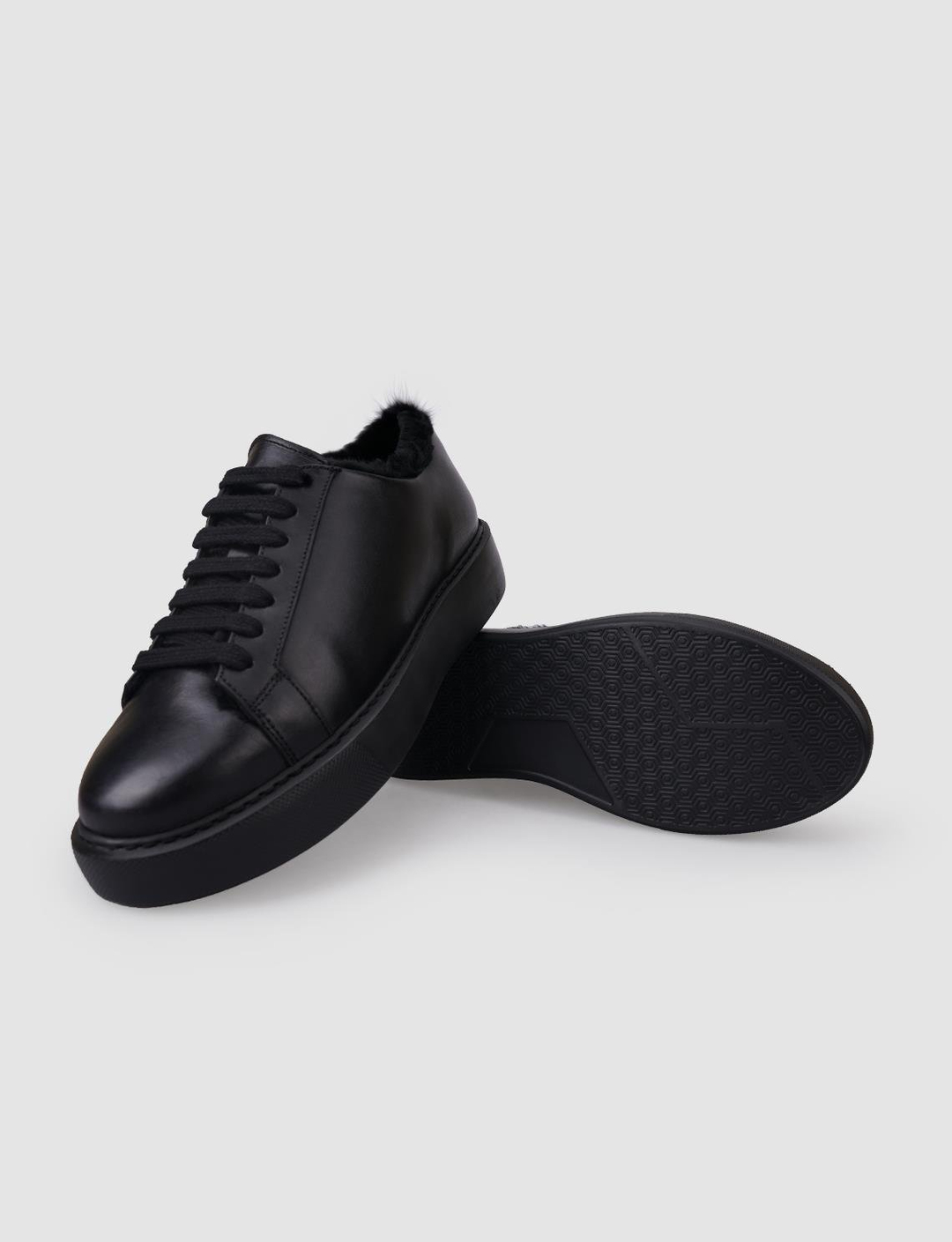 %100 Hakiki Deri Siyah Kadın Ayakkabı