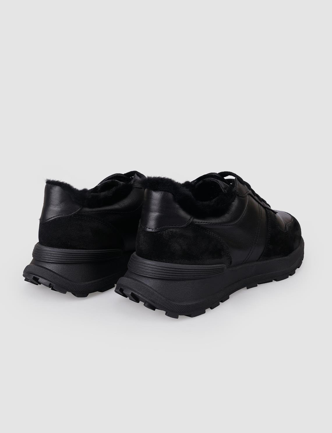 %100 Hakiki Deri Siyah Kadın Ayakkabı