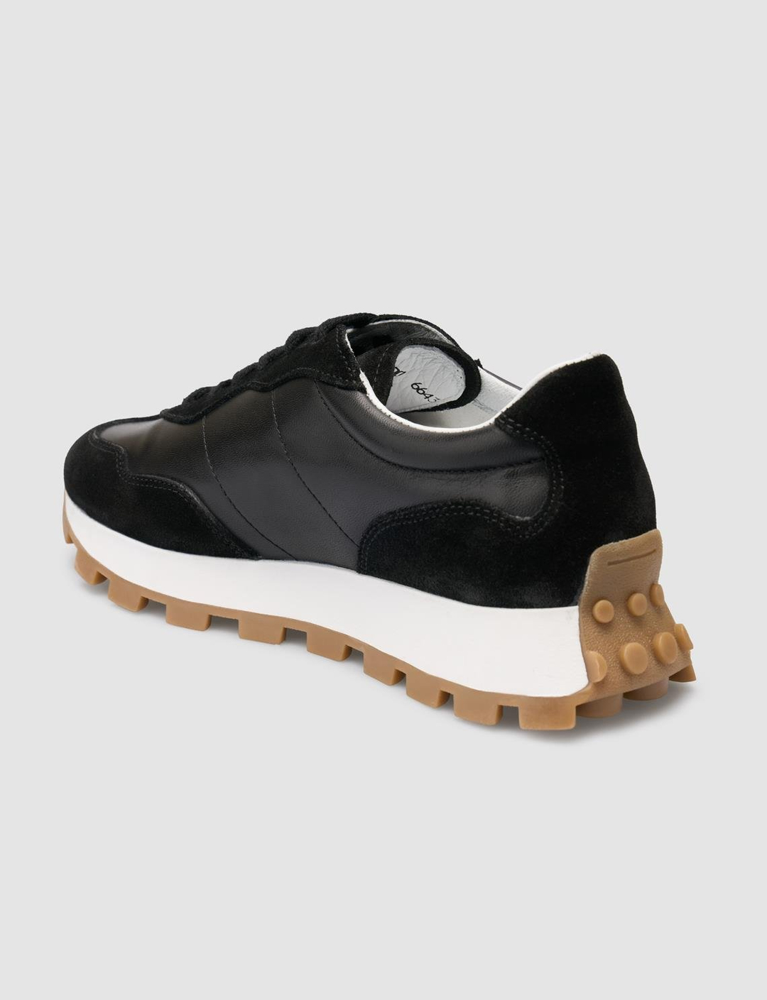 %100 Hakiki Deri Siyah Kadın Ayakkabı