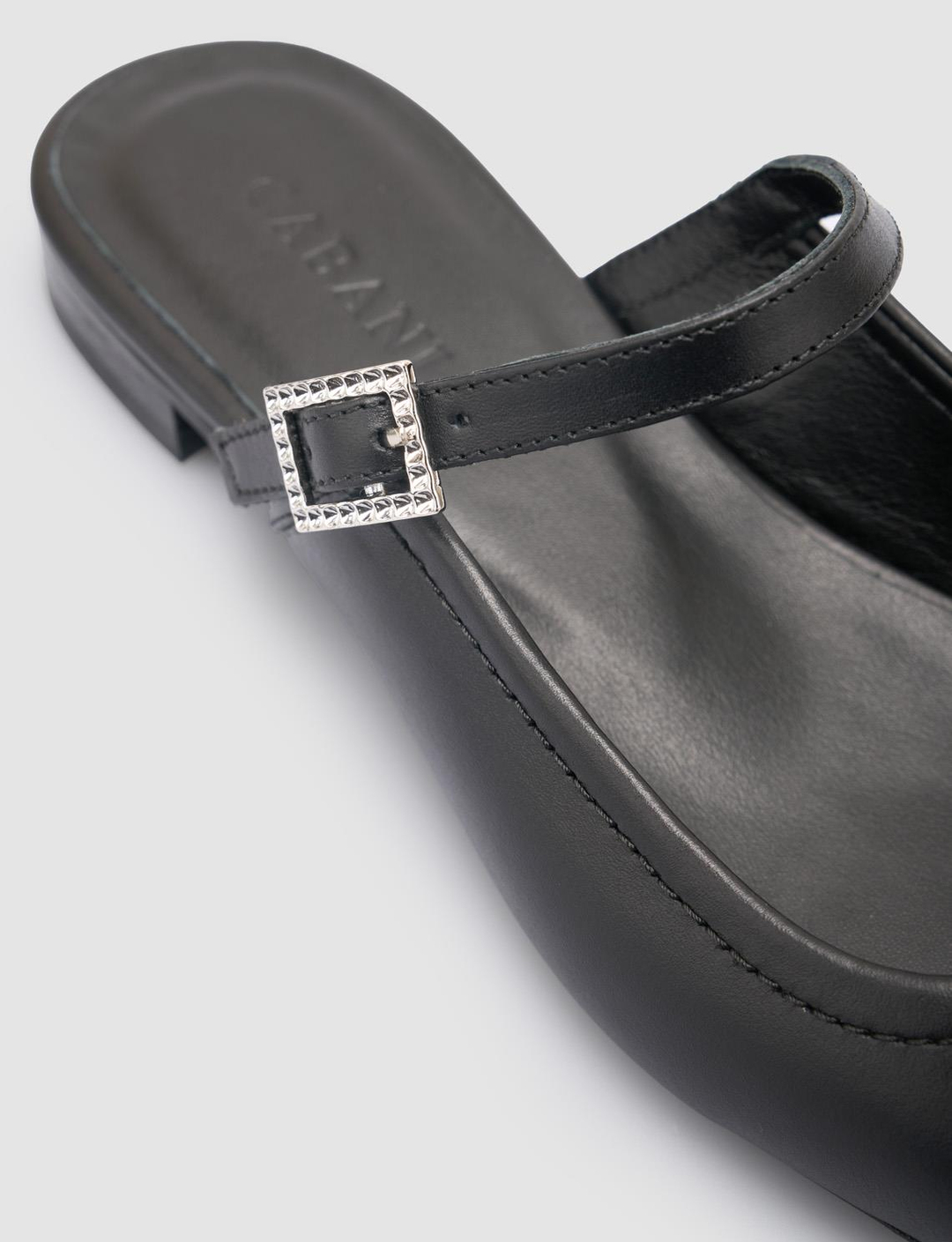 %100 Hakiki Deri Siyah Kadın Ayakkabı