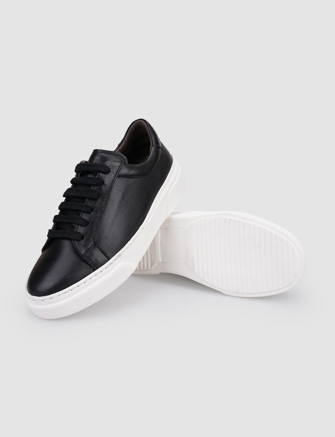 %100 Hakiki Deri Siyah Kadın Ayakkabı