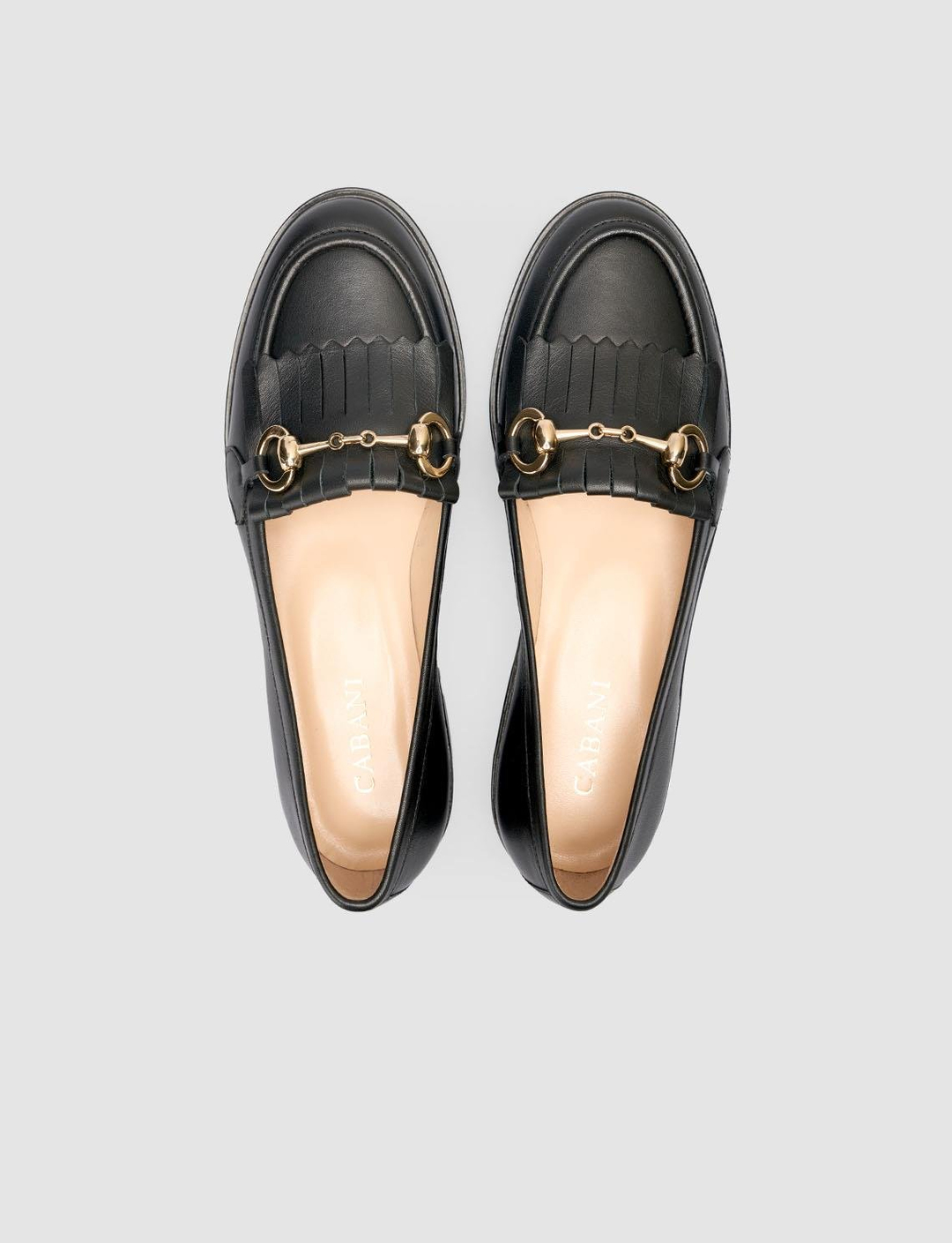 %100 Hakiki Deri Siyah Kadın Ayakkabı