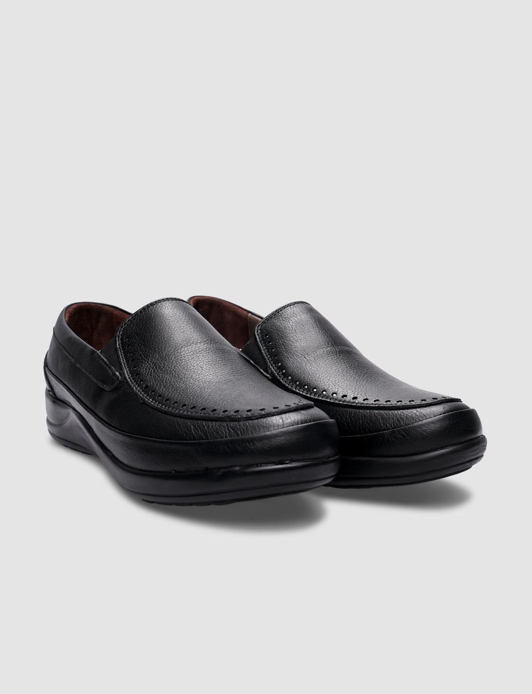 %100 Hakiki Deri Siyah Kadın Ayakkabı