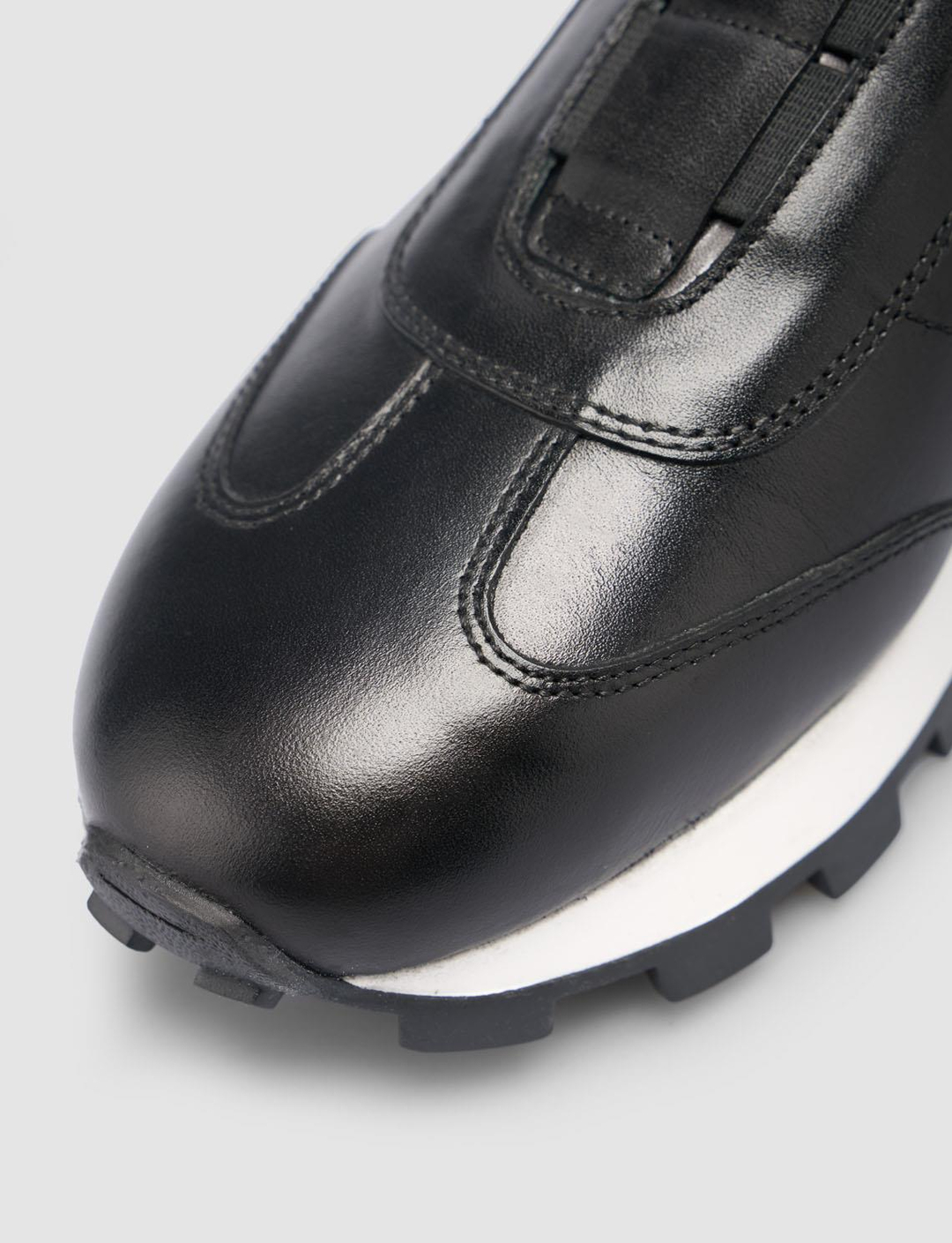 %100 Hakiki Deri Siyah Kadın Ayakkabı