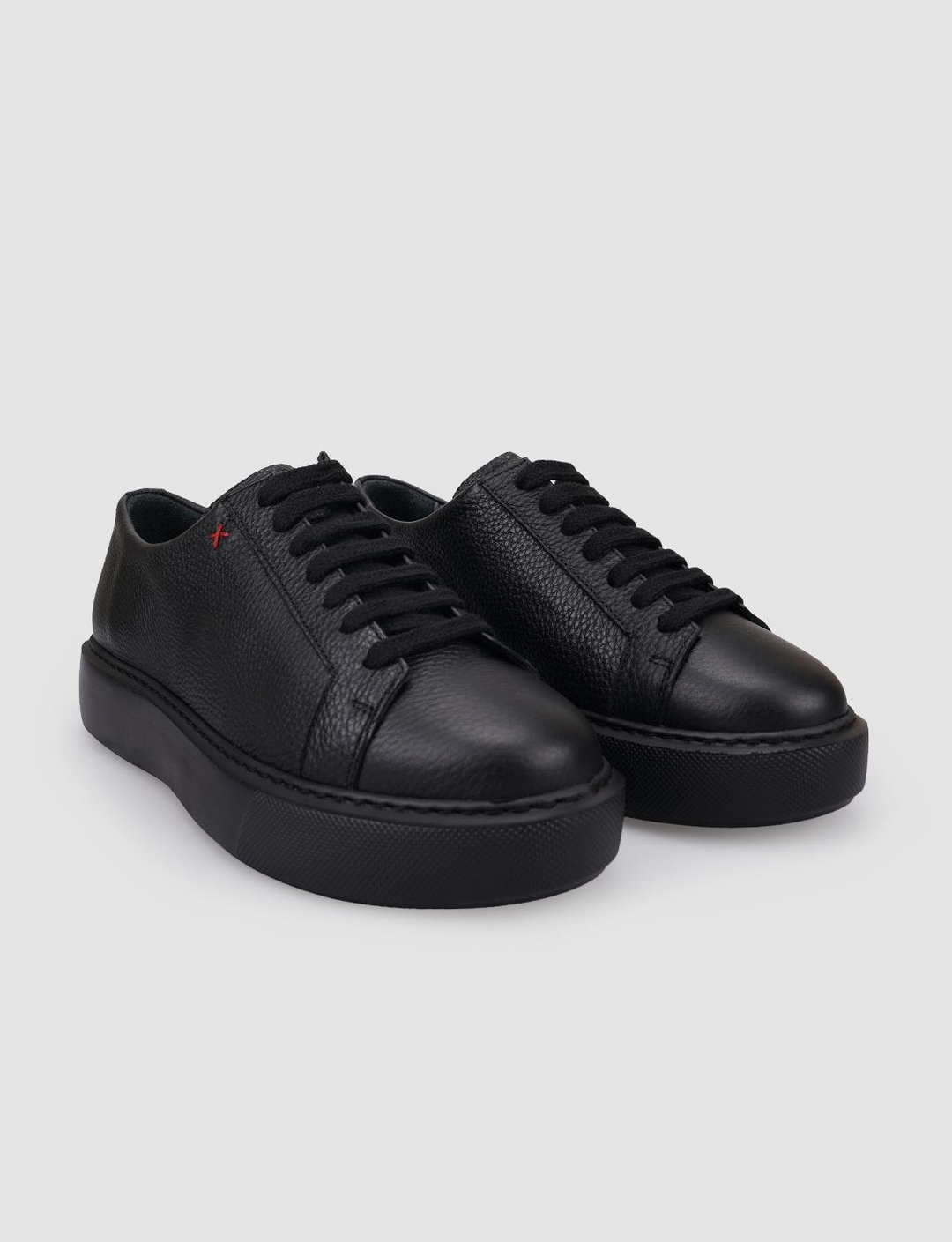 %100 Hakiki Deri Siyah Kadın Ayakkabı