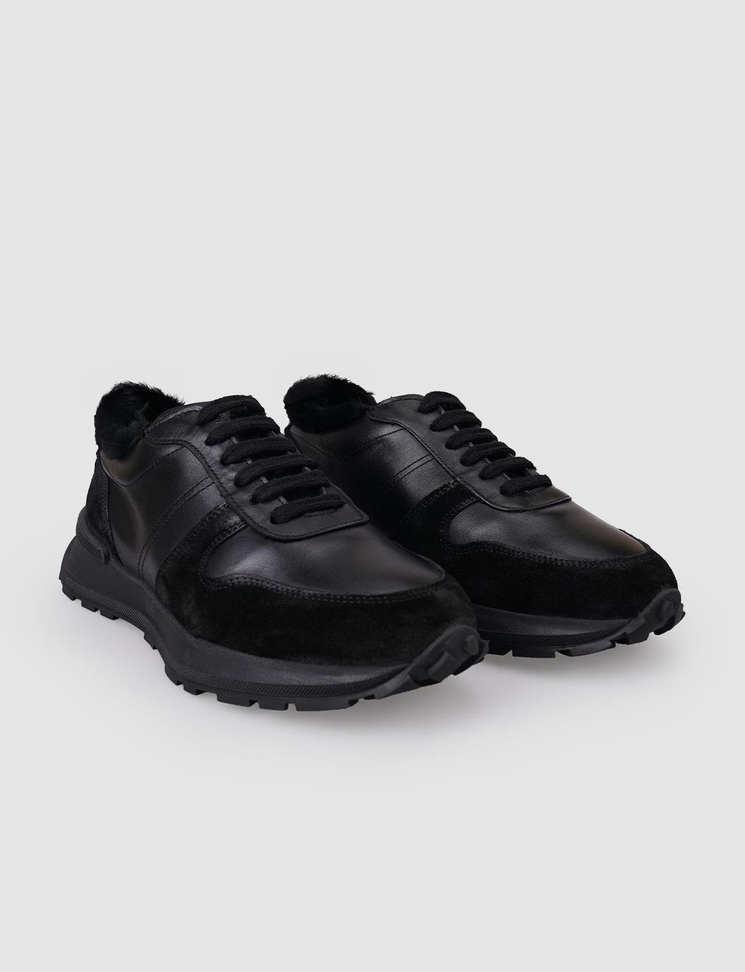 %100 Hakiki Deri Siyah Kadın Ayakkabı