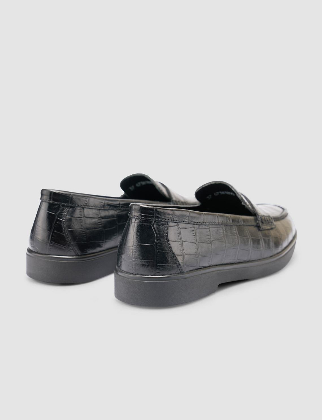 %100 Hakiki Deri Siyah Kadın Ayakkabı