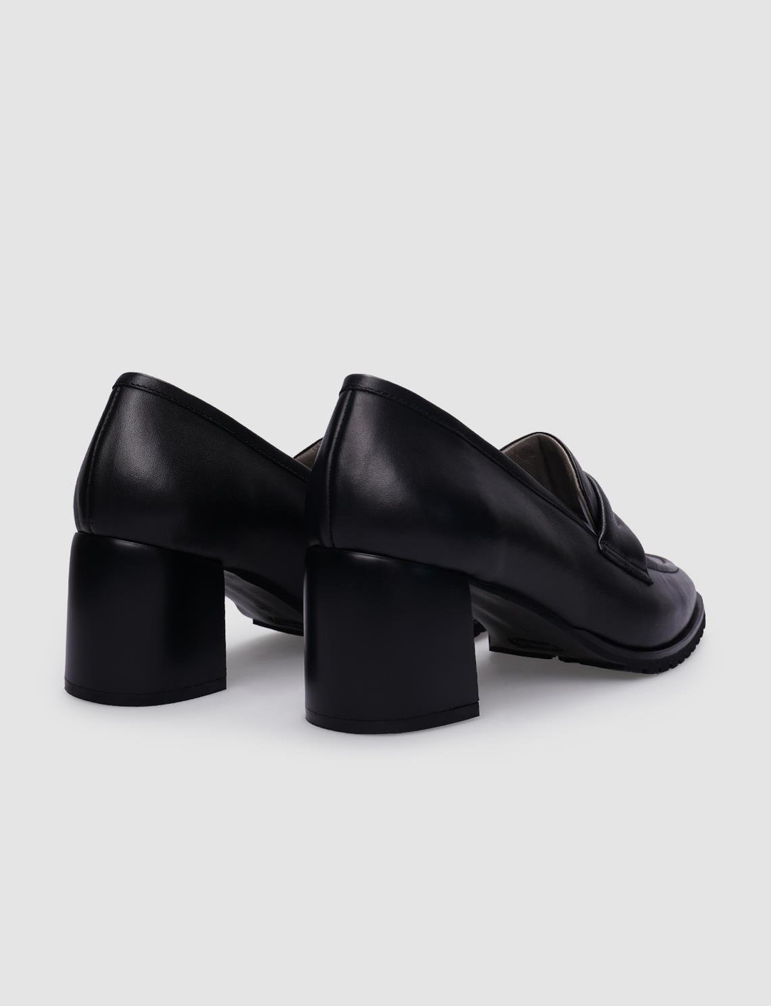 %100 Hakiki Deri Siyah Kadın Ayakkabı