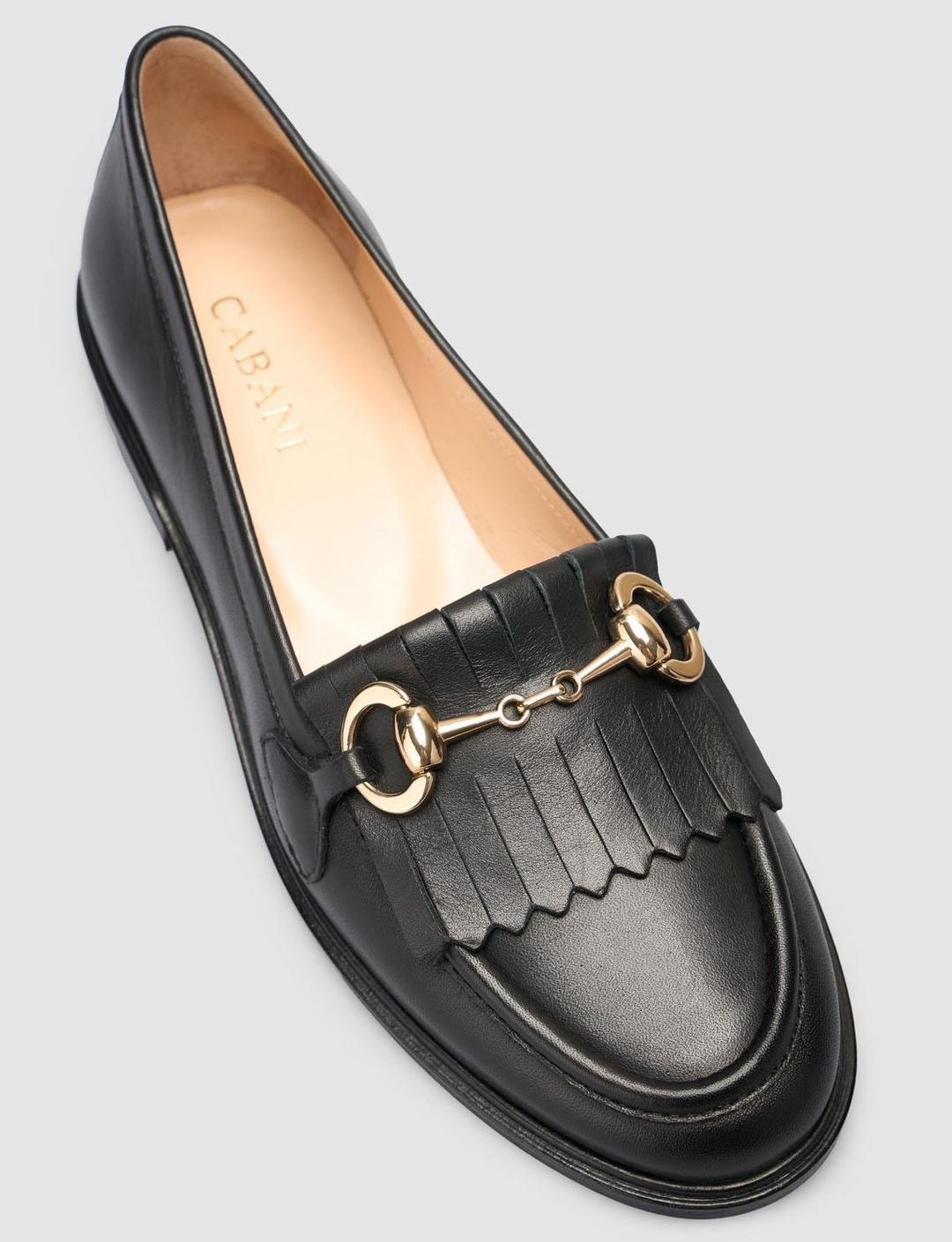 %100 Hakiki Deri Siyah Kadın Ayakkabı